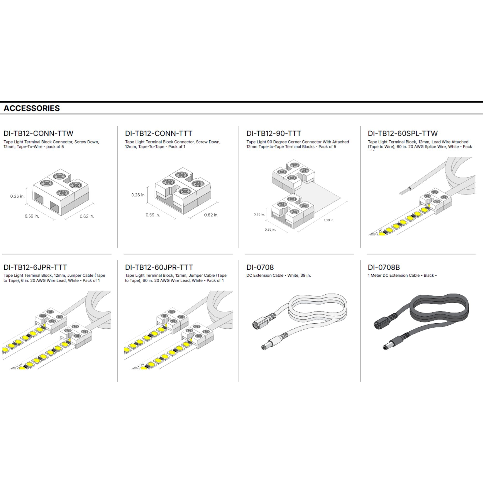 VALENT X 16ft LED Tape Light, 3000K, 557 Lumens/ft, 24V