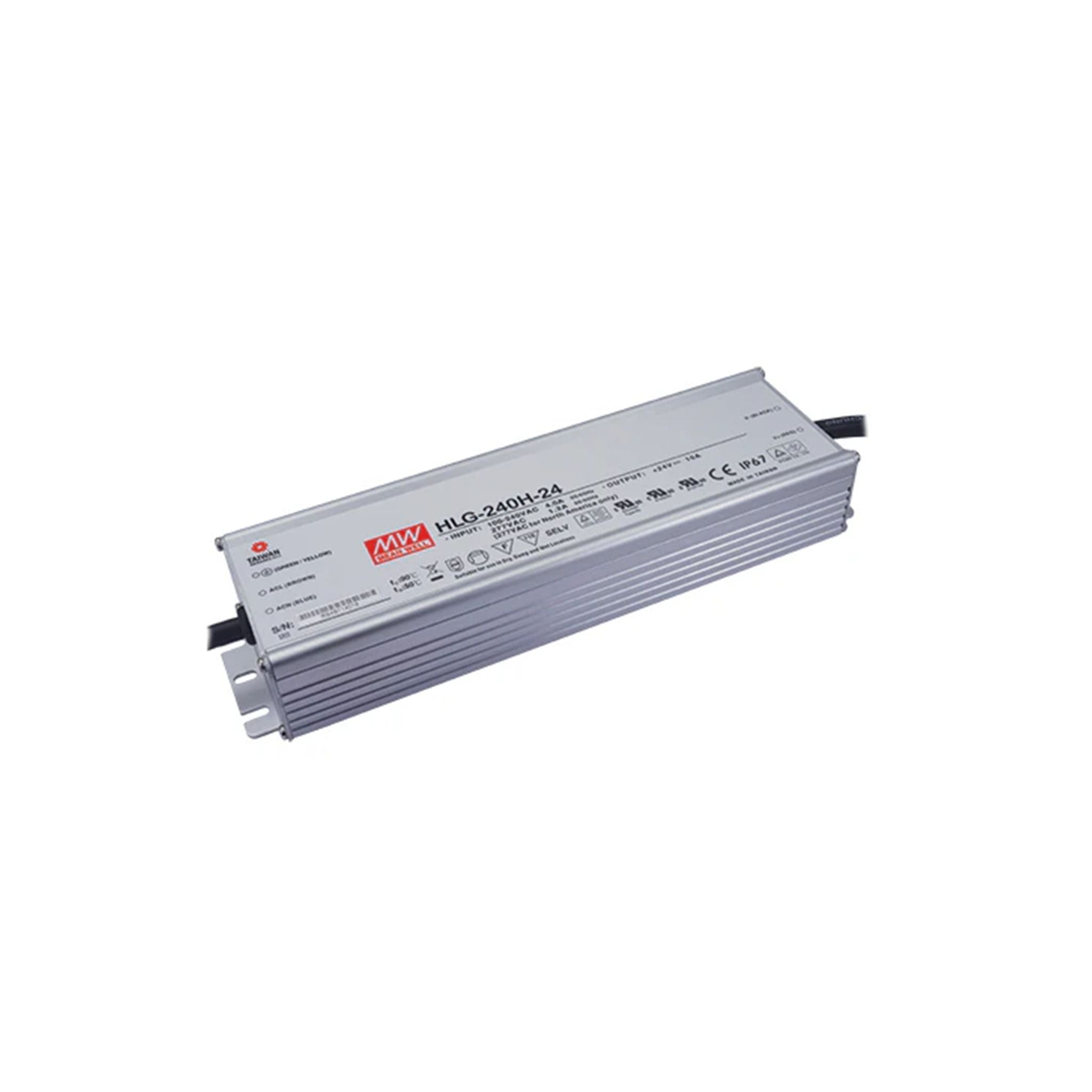 Diode LED HLG 240W 24VDC LED Driver Non-Dimmable