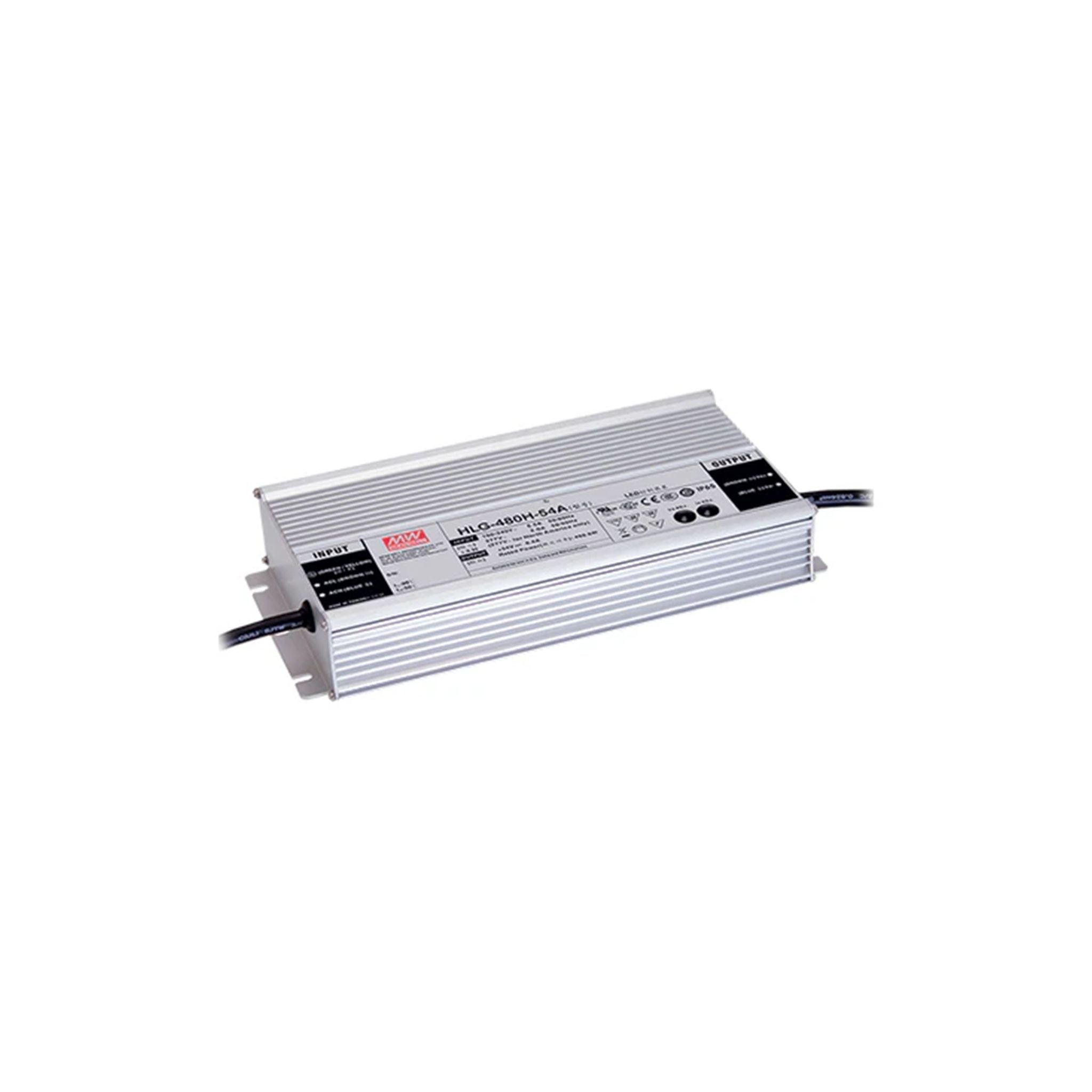 Diode LED HLG Series MEAN WELL LED Driver | 24VDC 150W–600W