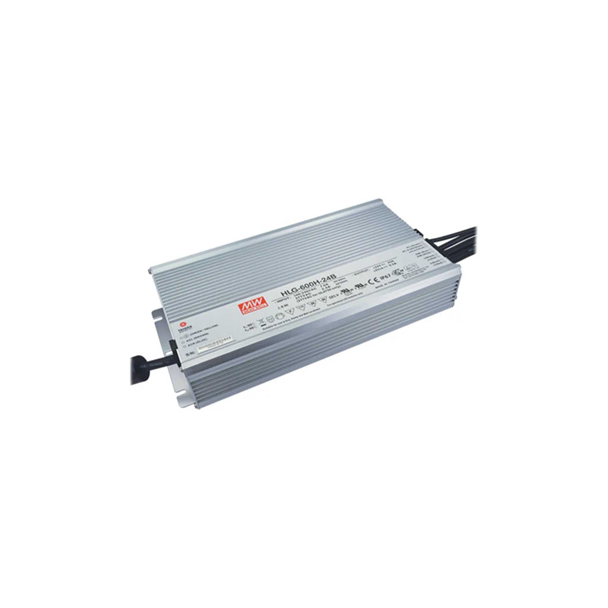Diode LED HLG Series MEAN WELL LED Driver | 24VDC 150W–600W