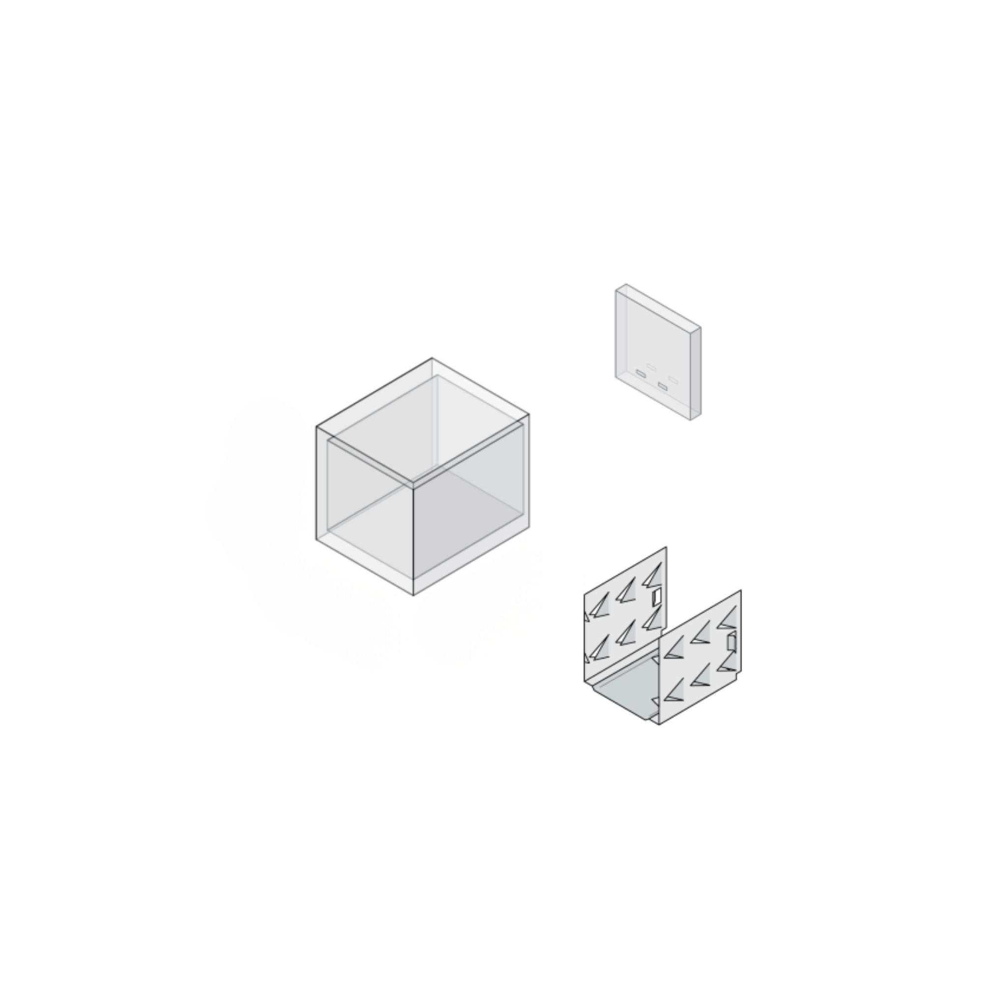 Diode LED DI-LIN-3D-DEC End Cap LINAIRE Flex 3D Bend