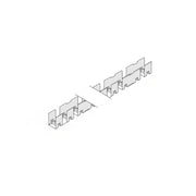 Diode LED DI-LIN-3D-SPINE-39 Mounting Spine Channel 39 in. White