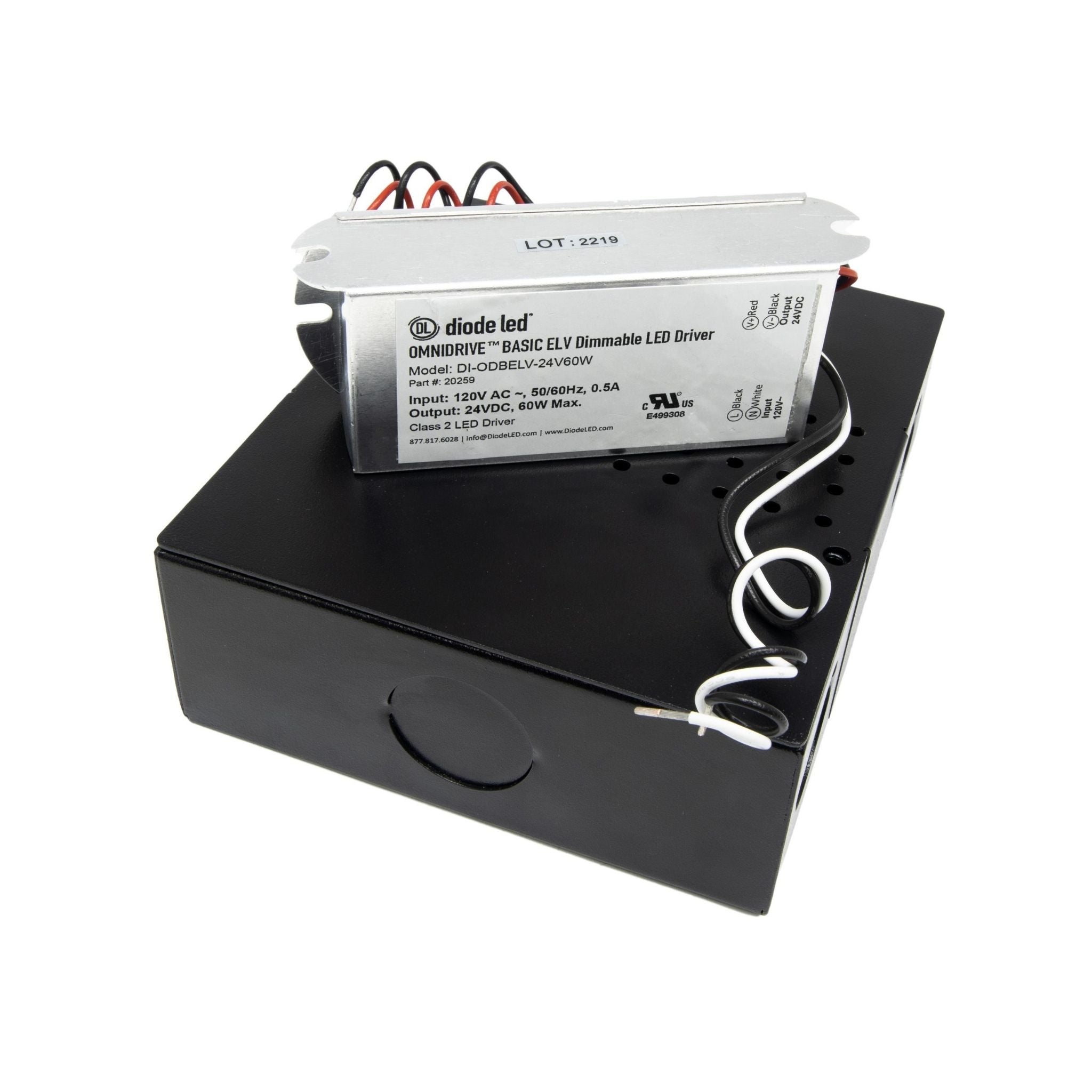 DIODE LED DI-ODBELV OMNIDRIVE® BASICS Electronic Dimmable Driver | 12V & 24V
