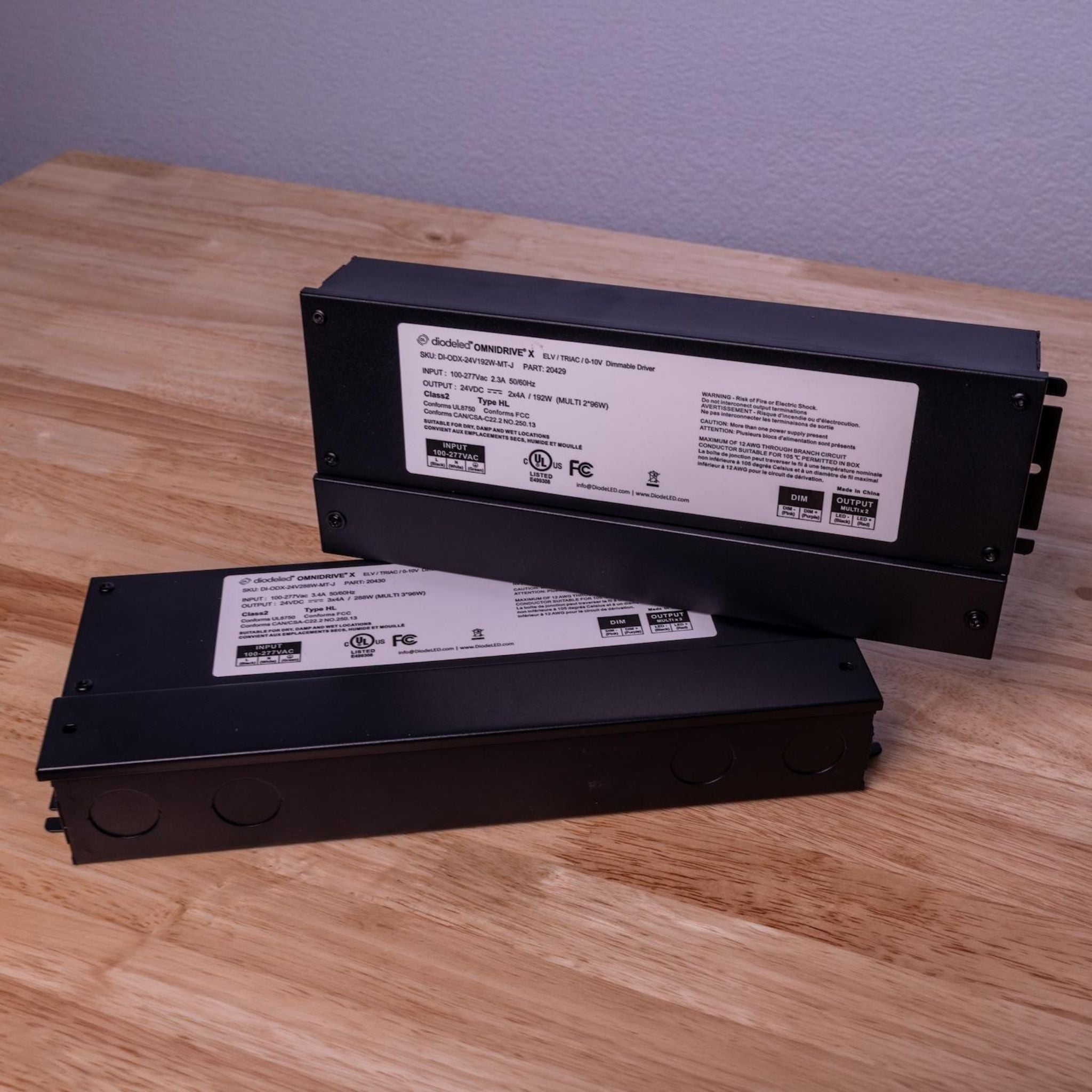 Diode LED ODX 192W LED Driver 24V DC, Dimmable, Wet Rated, Outdoor - 120-277V
