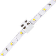 8mm Tape to Tape Terminal Block Connector, White Finish