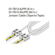 12mm Tape to Tape Terminal Block Connector with 60in. Jumper cable