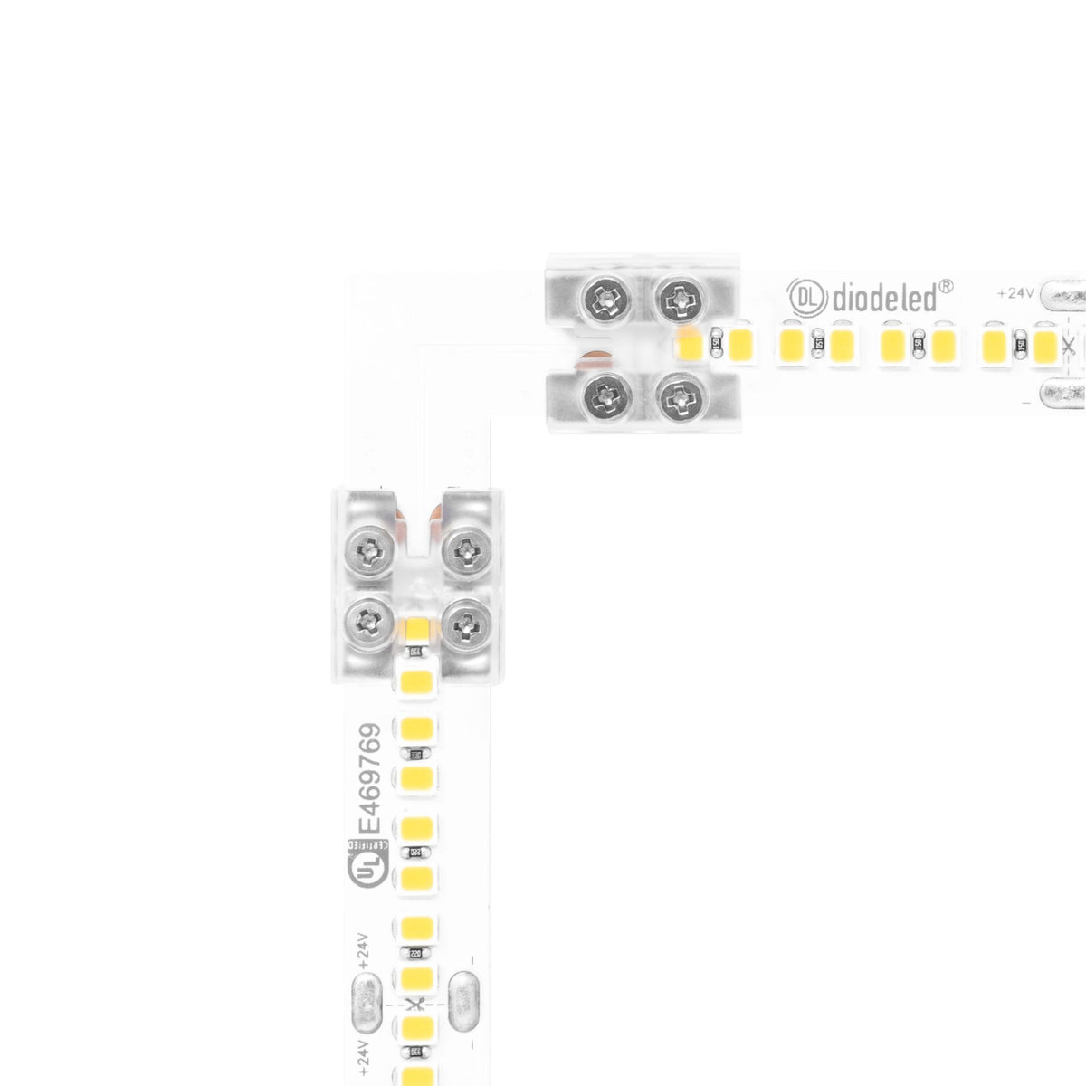 Diode LED 12mm Tape Light Terminal Block Connector