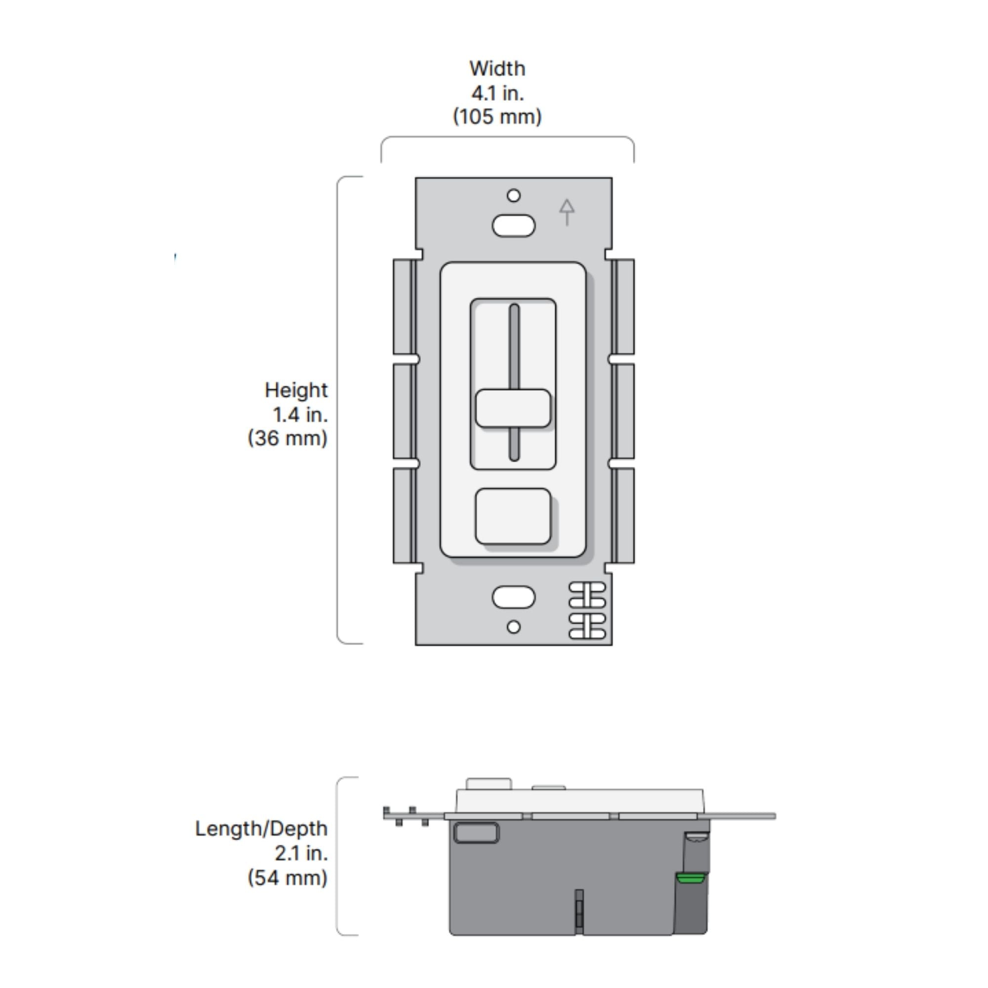 SWITCHEX 60 Watts, 24VDC LED Driver and Dimmer Switch - Bees Lighting