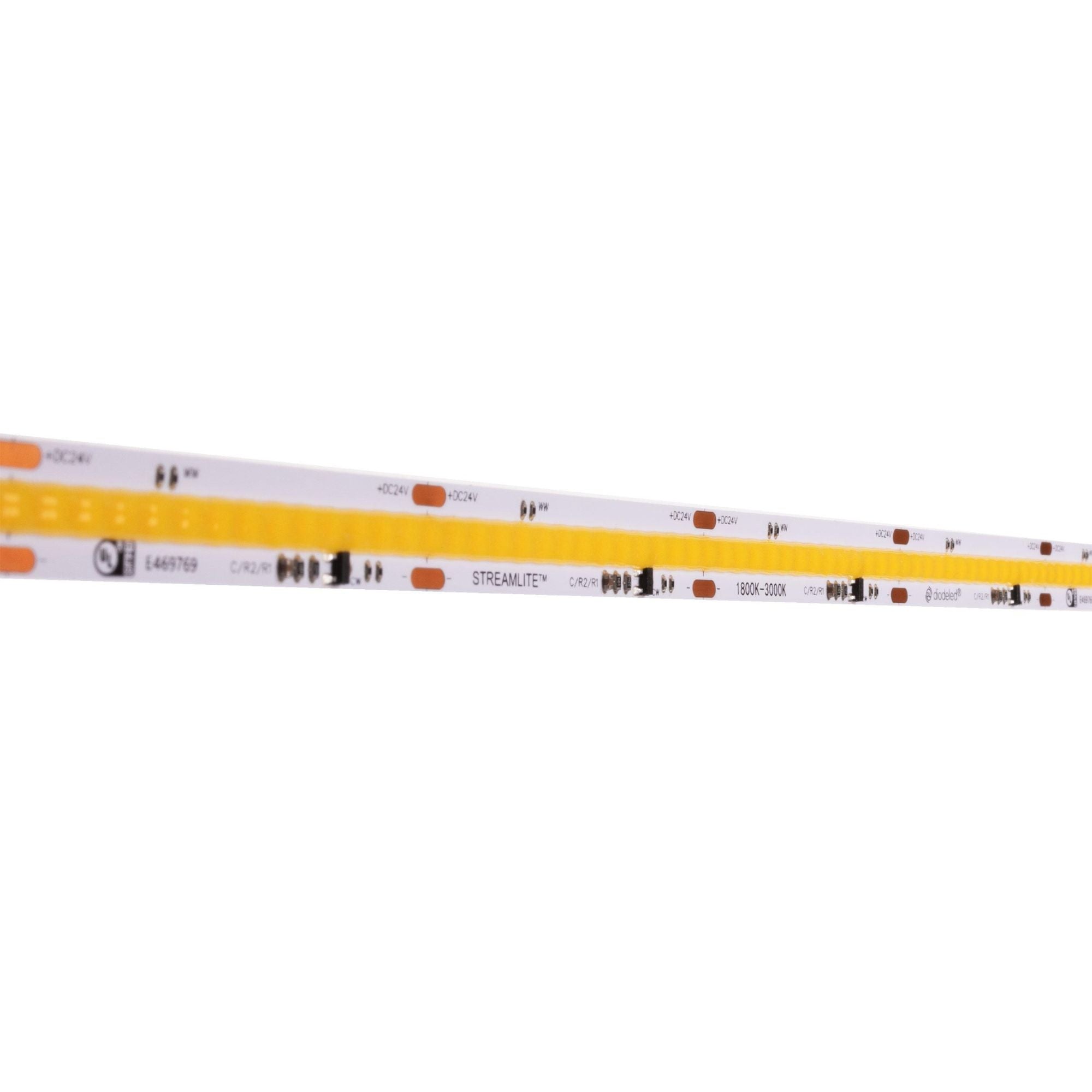 Streamlite Warm Dim LED Tape Light, 16.4Ft Reel, 250 Lm/Ft, 24V
