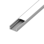S1 48" Aluminum Channel, Frosted Lens - Bees Lighting