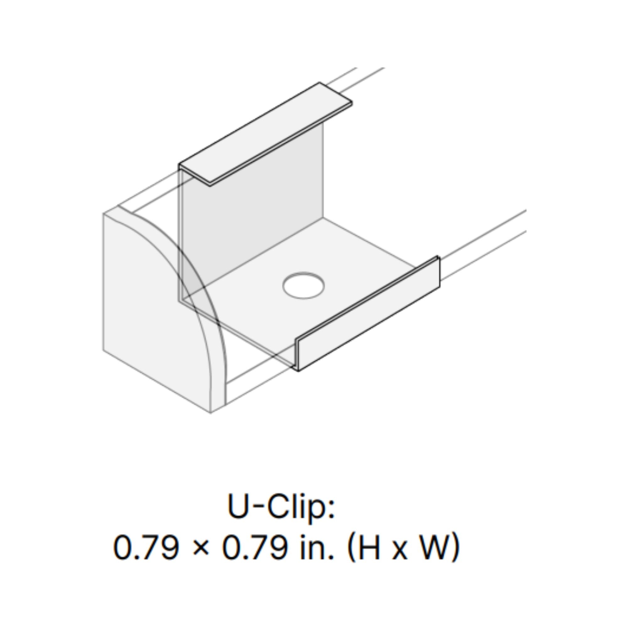 Diode LED DI-CHB-S45-ACCB Accessory Pack for S45 Black Channels