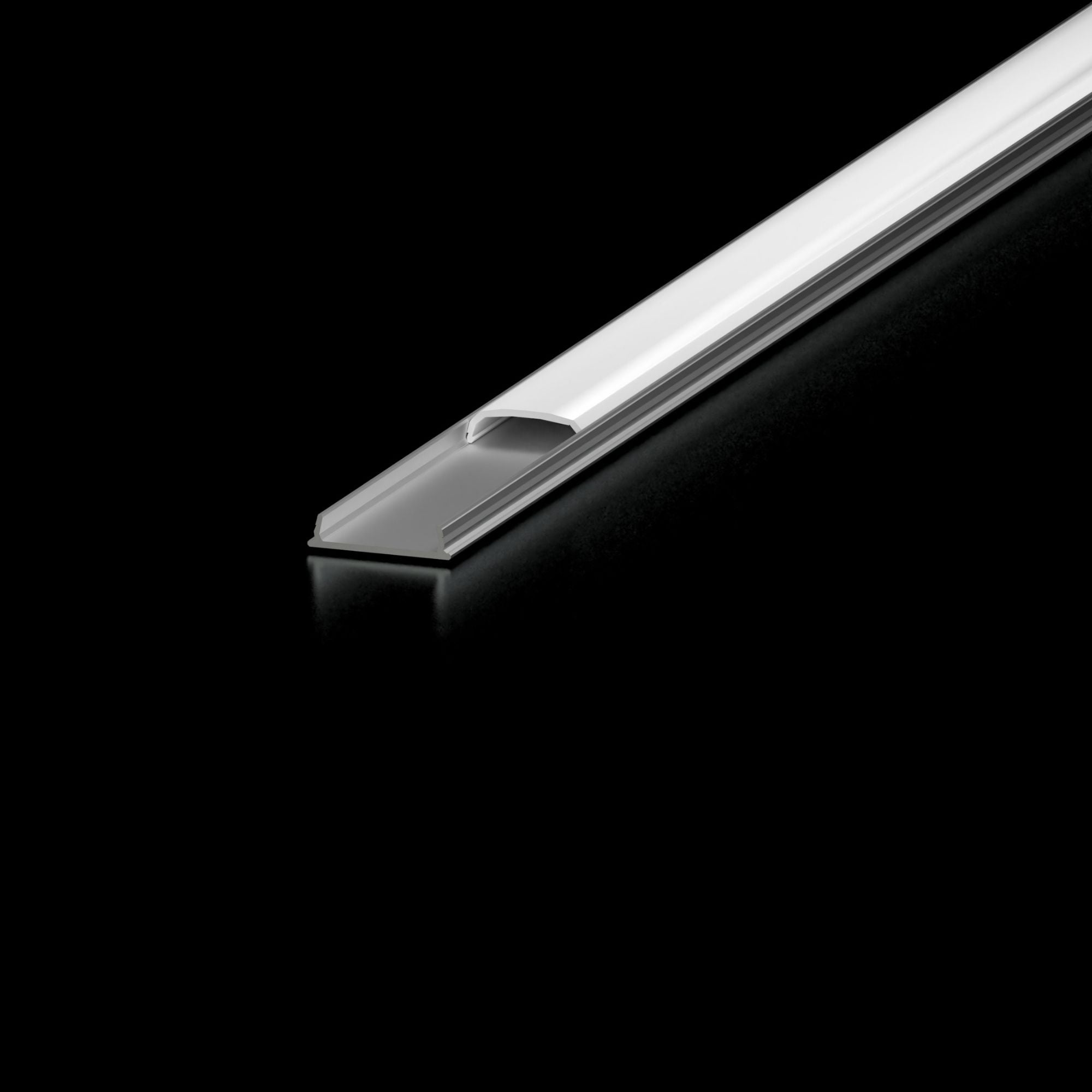 48" Waveform Channel, Flexible profile for curved surfaces - Bees Lighting