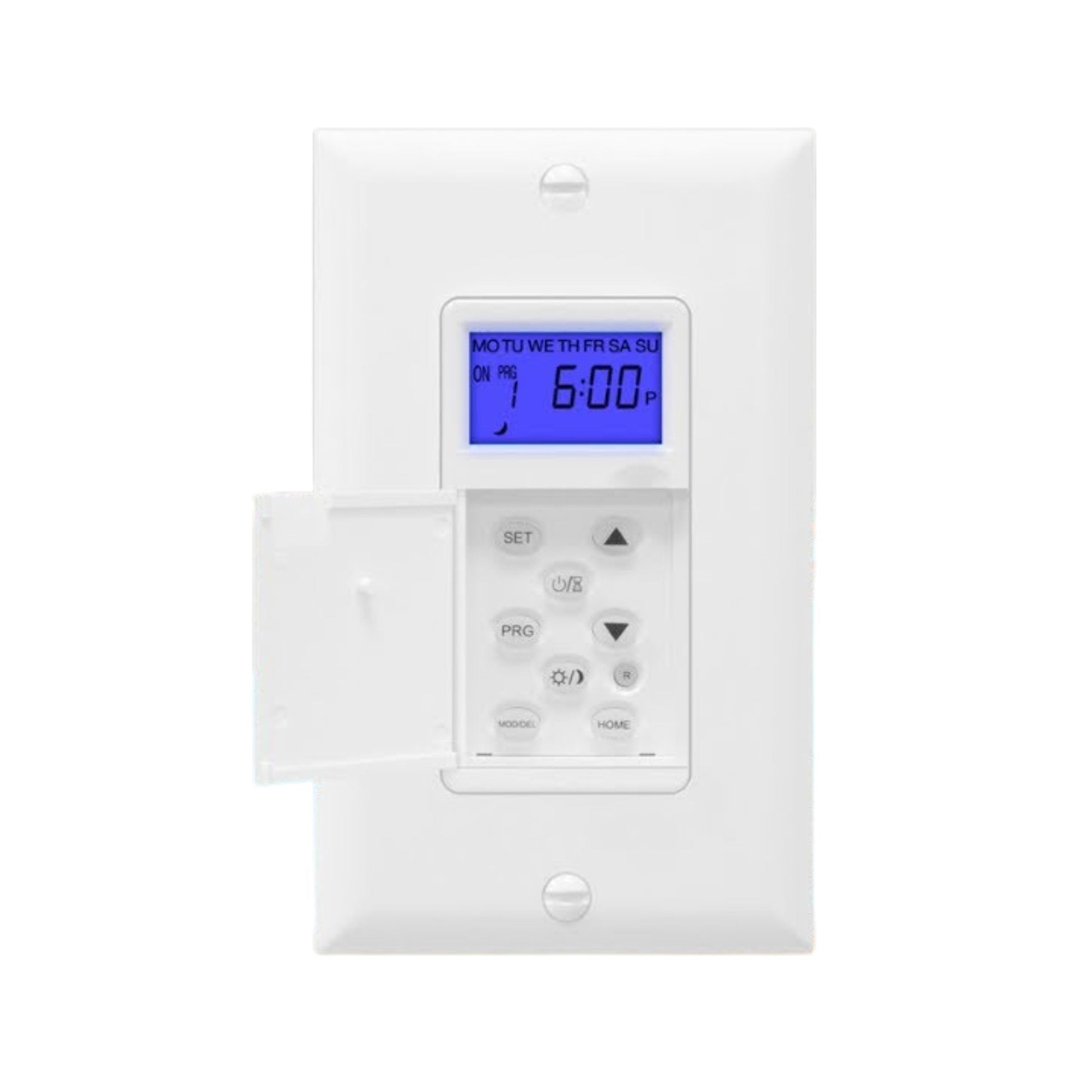 Enerlites HET01 7-Day Digital In-Wall Programmable Timer Switch - Bees Lighting