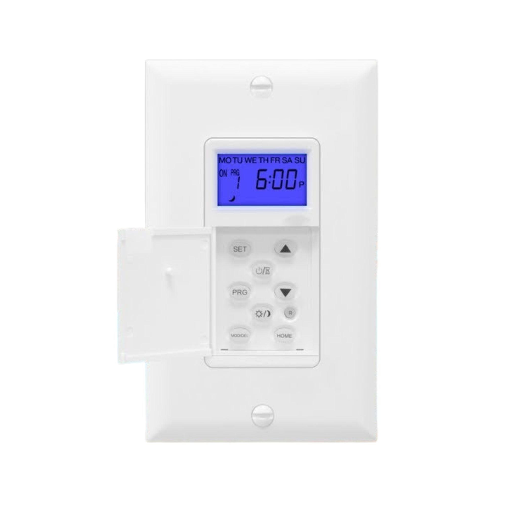 Enerlites HET01 7-Day Digital In-Wall Programmable Timer Switch - Bees Lighting