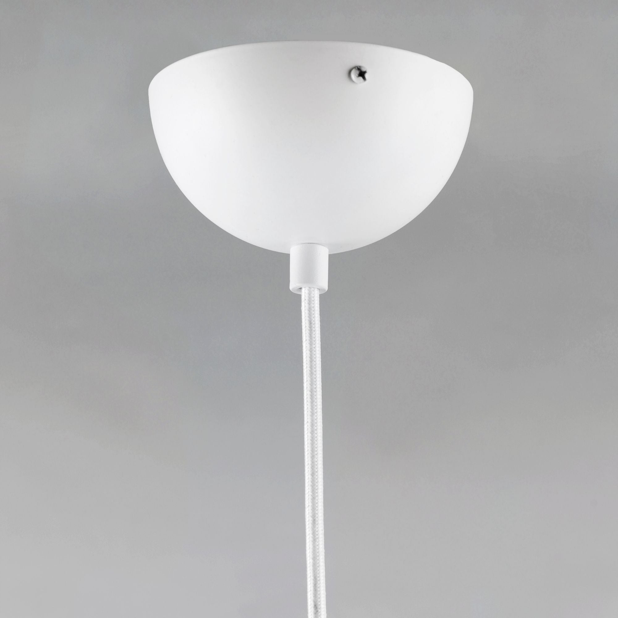 Abyss 13" Cone LED Pendant, Matte White Finish