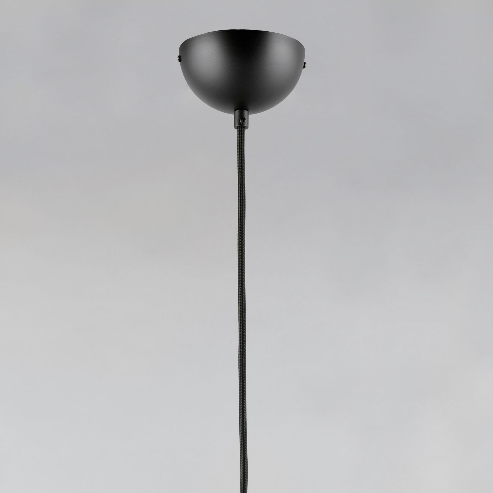 Abyss 16" Cone LED Pendant, Black Finish