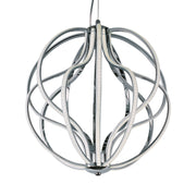 Aura 17" LED Pendant, Polished Chrome Finish