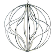 Aura 31" LED Pendant, Polished Chrome Finish