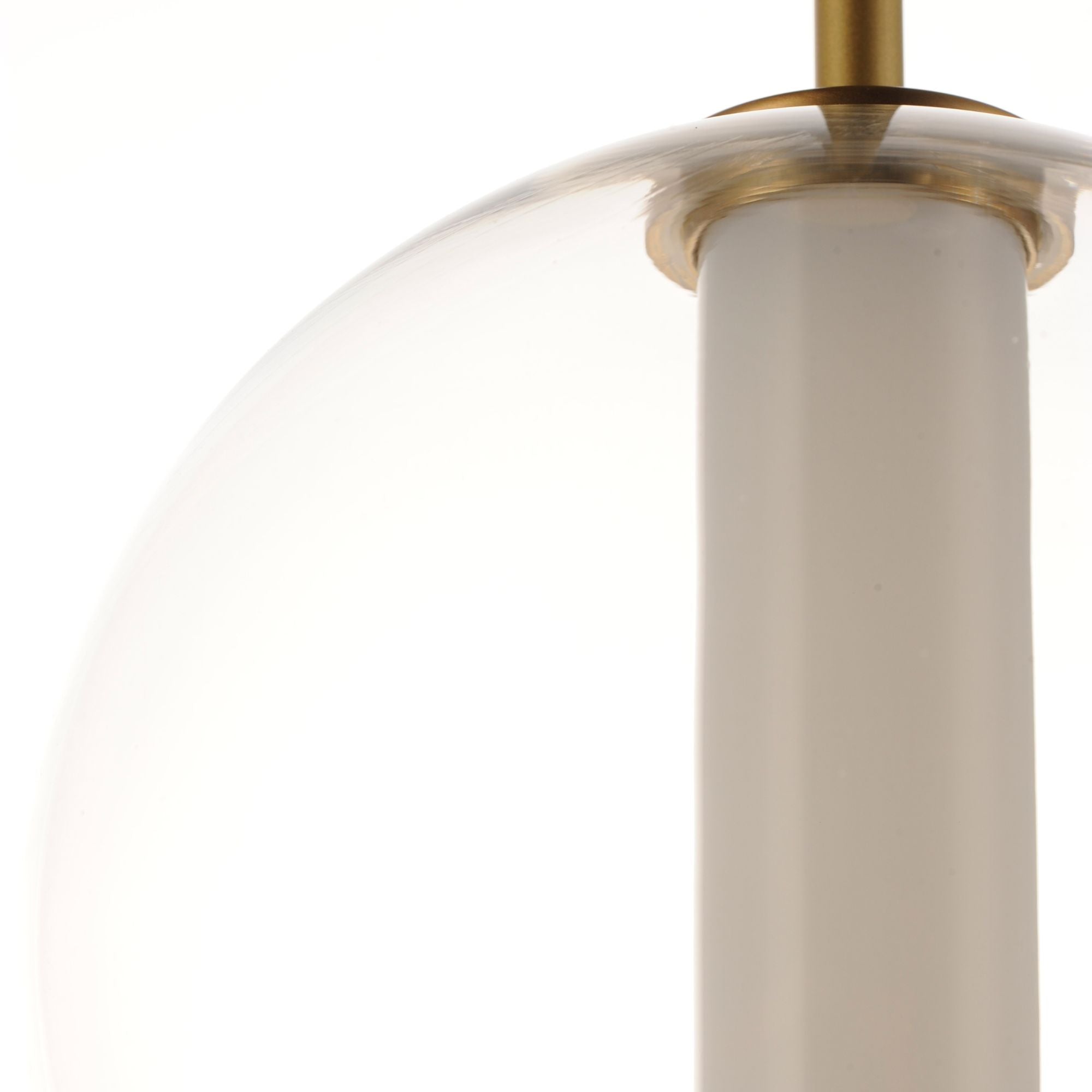 Axle 8" LED Pendant, Gold Finish