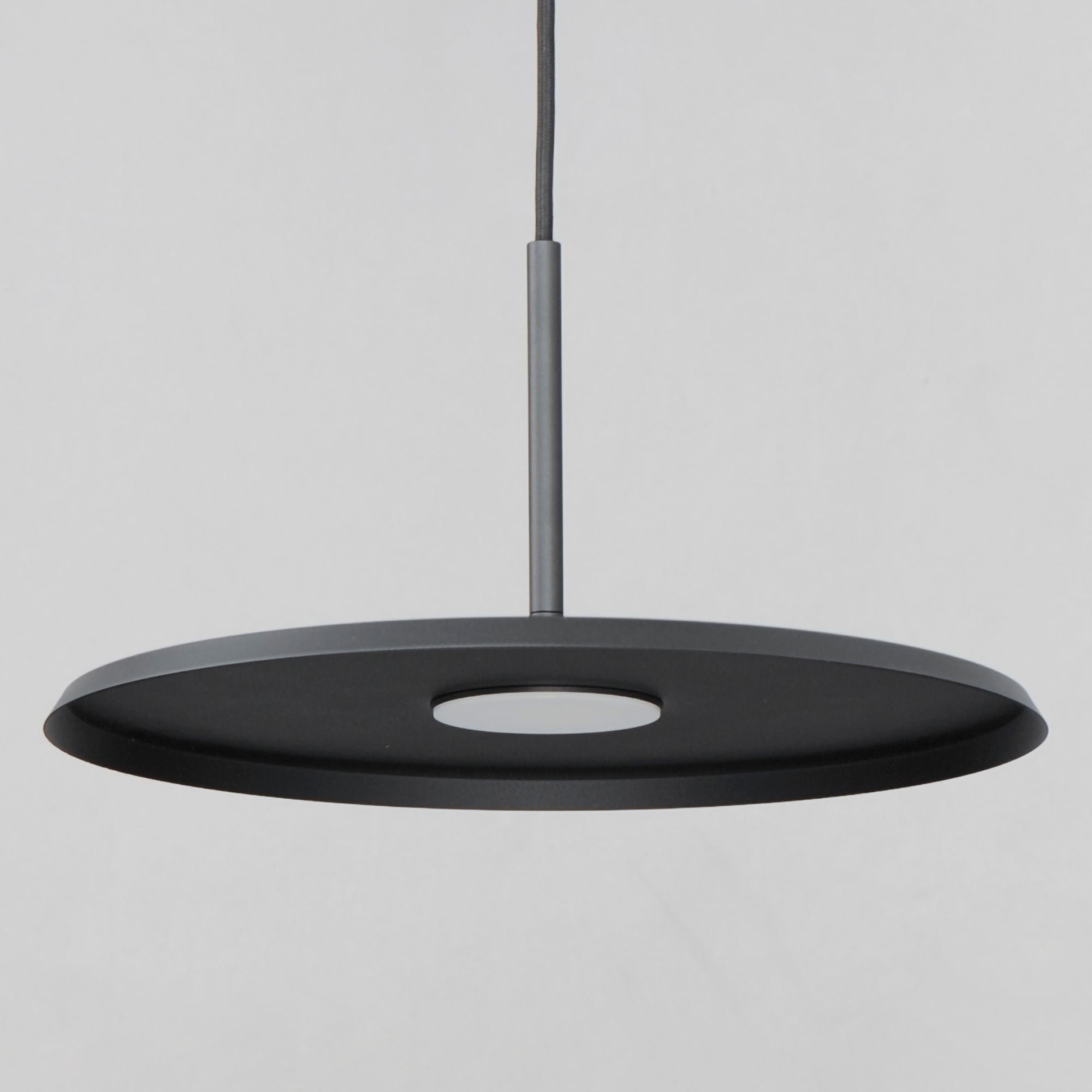 Berliner 14" LED Pendant, Black Finish