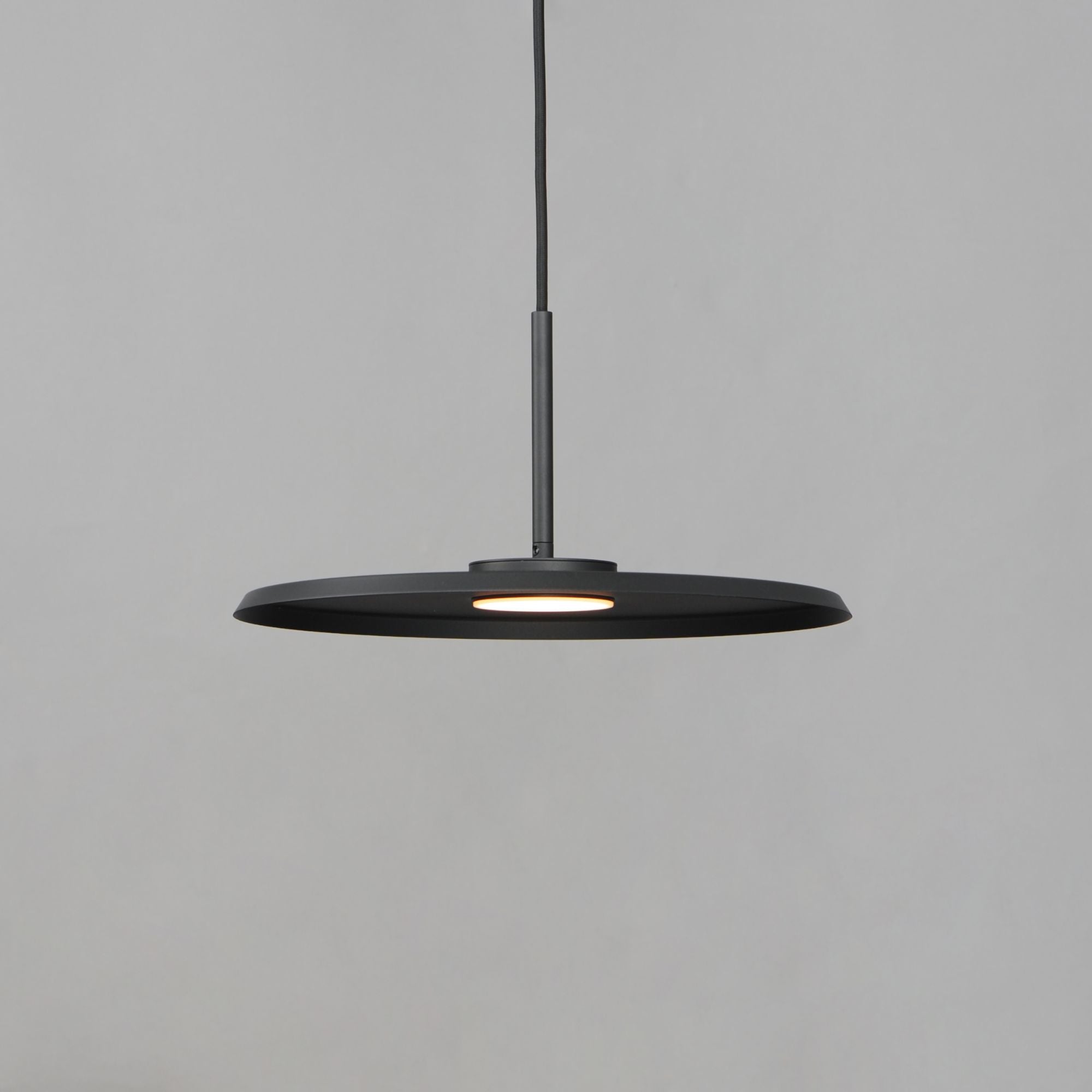 Berliner 14" LED Pendant, Black Finish