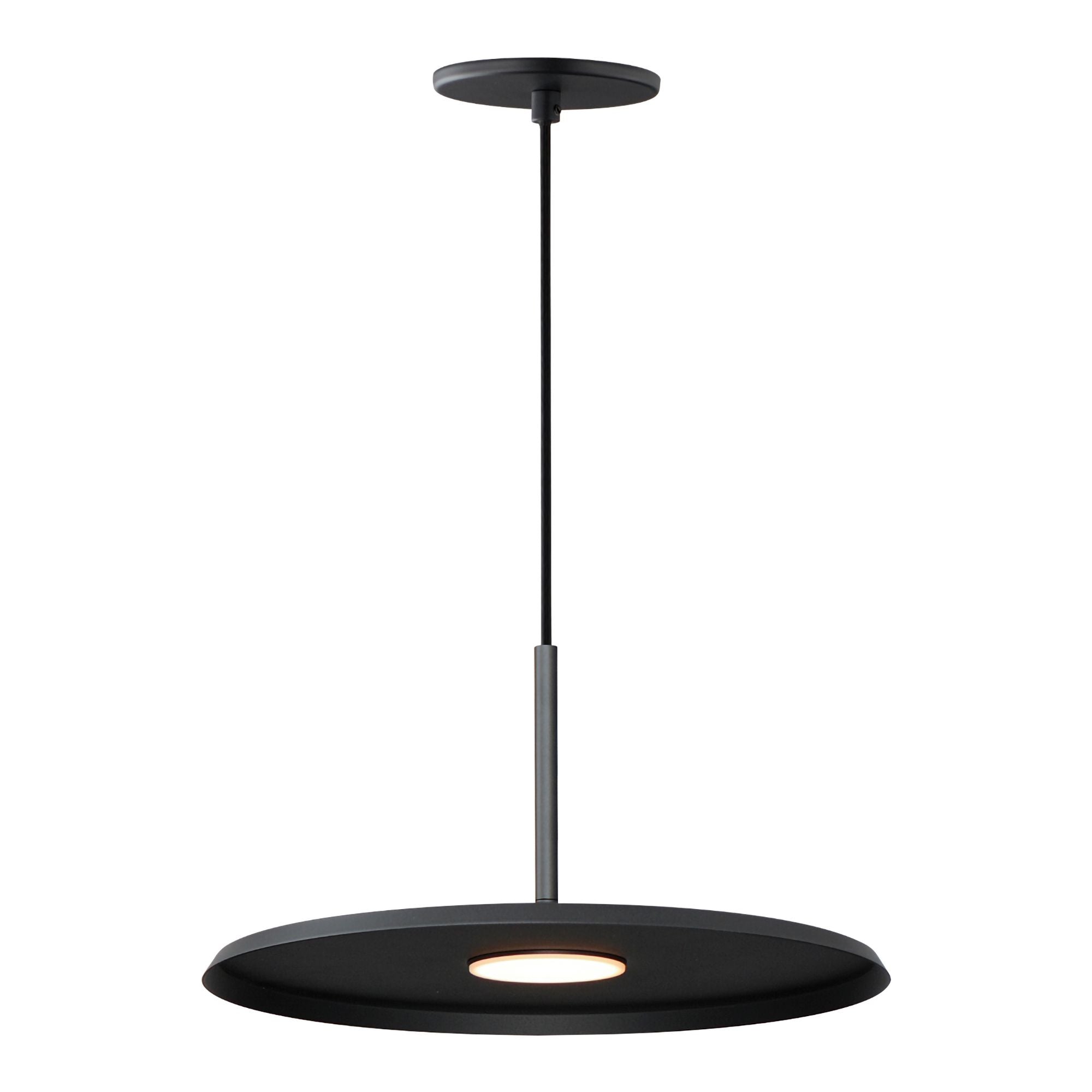 Berliner 14" LED Pendant, Black Finish