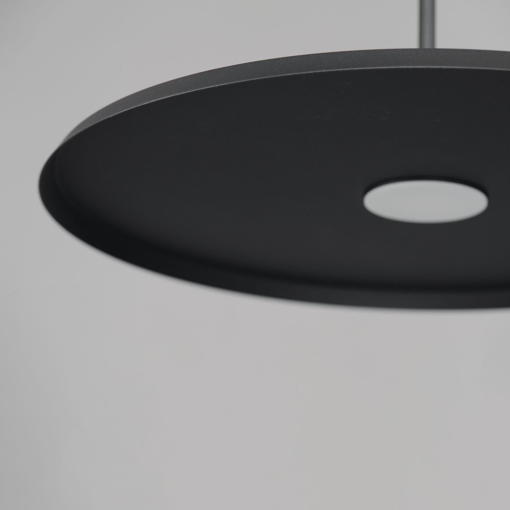 Berliner 20" LED Pendant, Black Finish