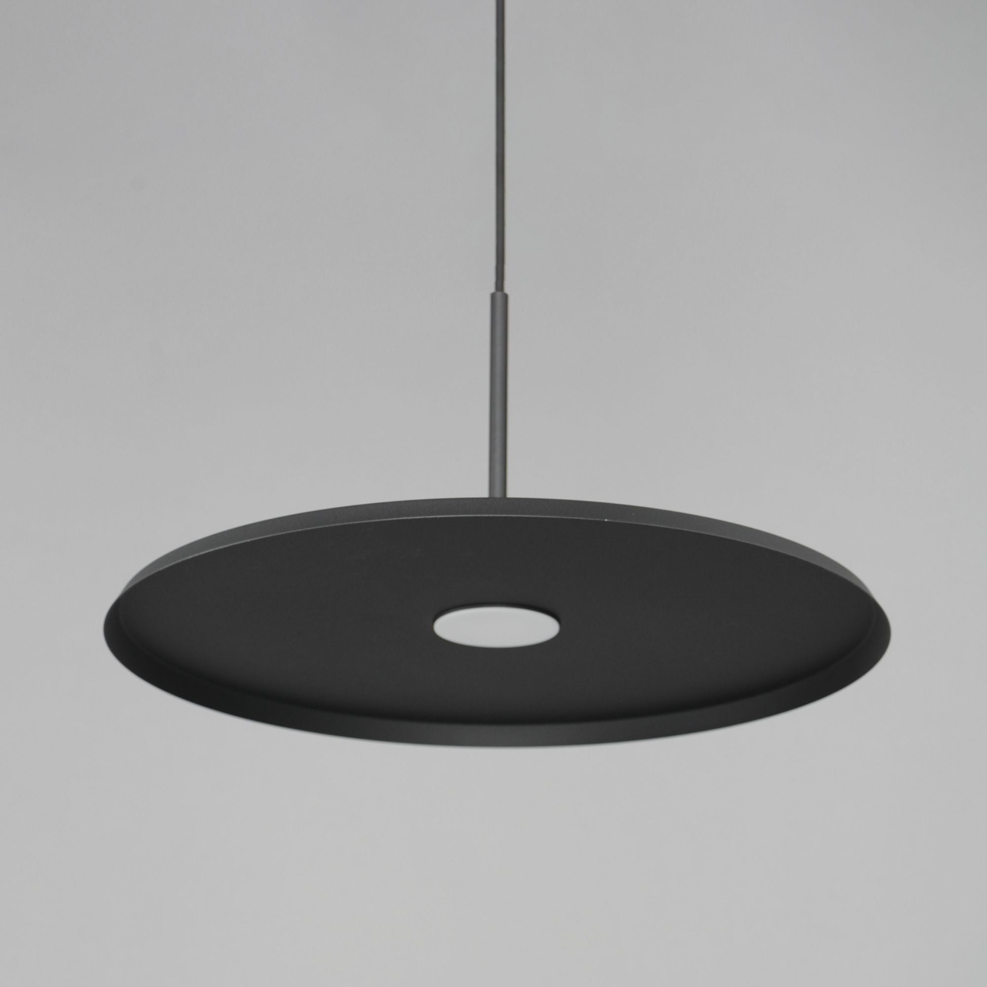 Berliner 20" LED Pendant, Black Finish