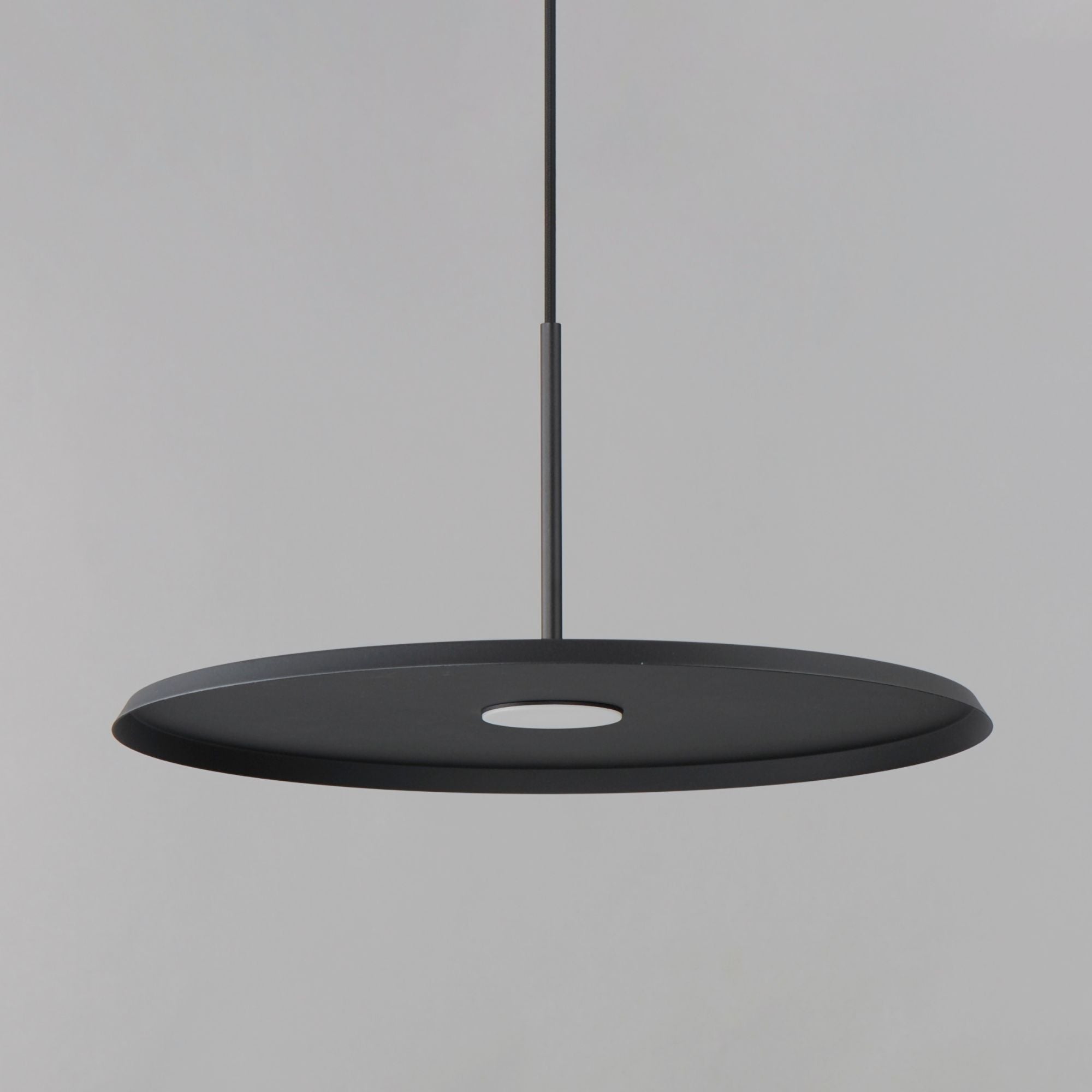 Berliner 20" LED Pendant, Black Finish