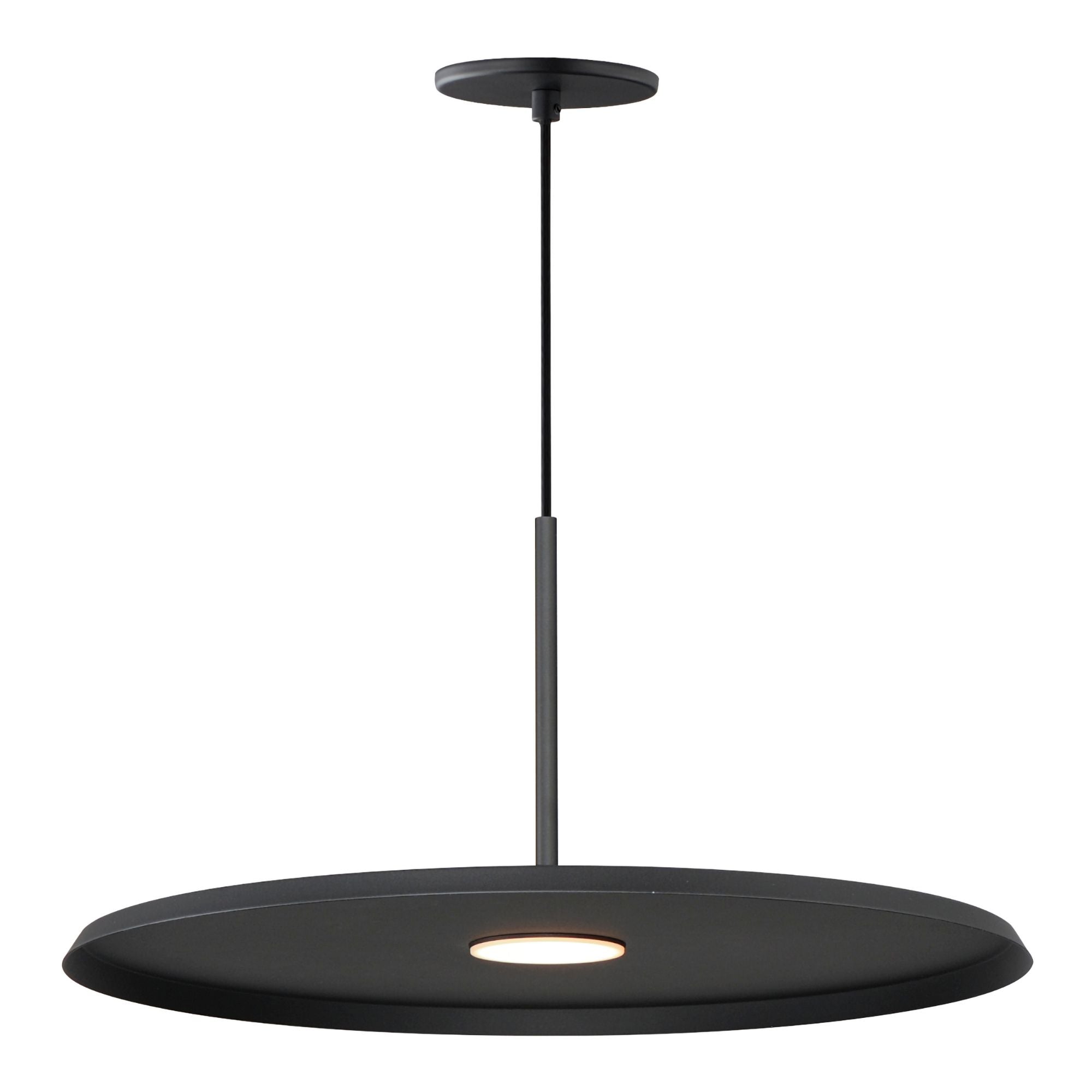Berliner 20" LED Pendant, Black Finish