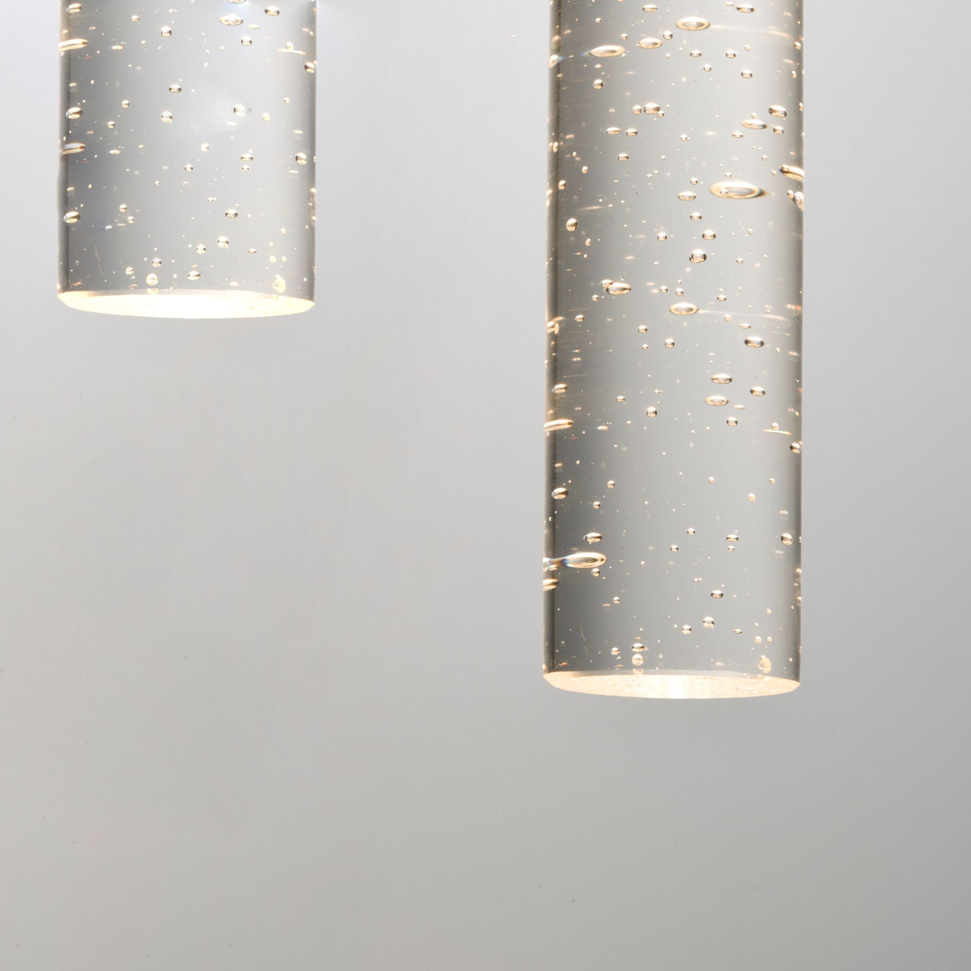 Big Fizz 13" 3-Light LED Pendant, Polished Chrome Finish