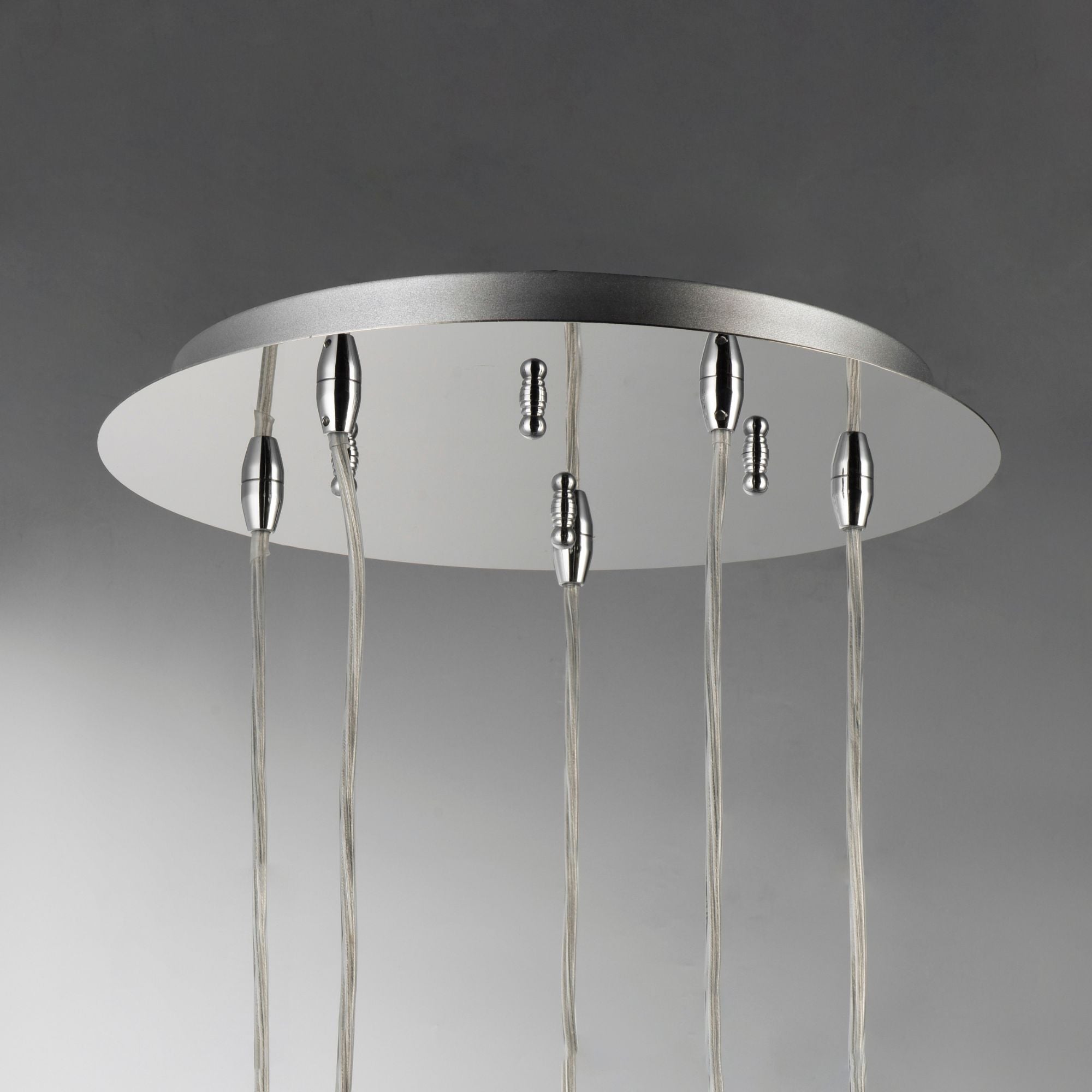 Big Fizz 13" 5-Light LED Pendant, Polished Chrome Finish