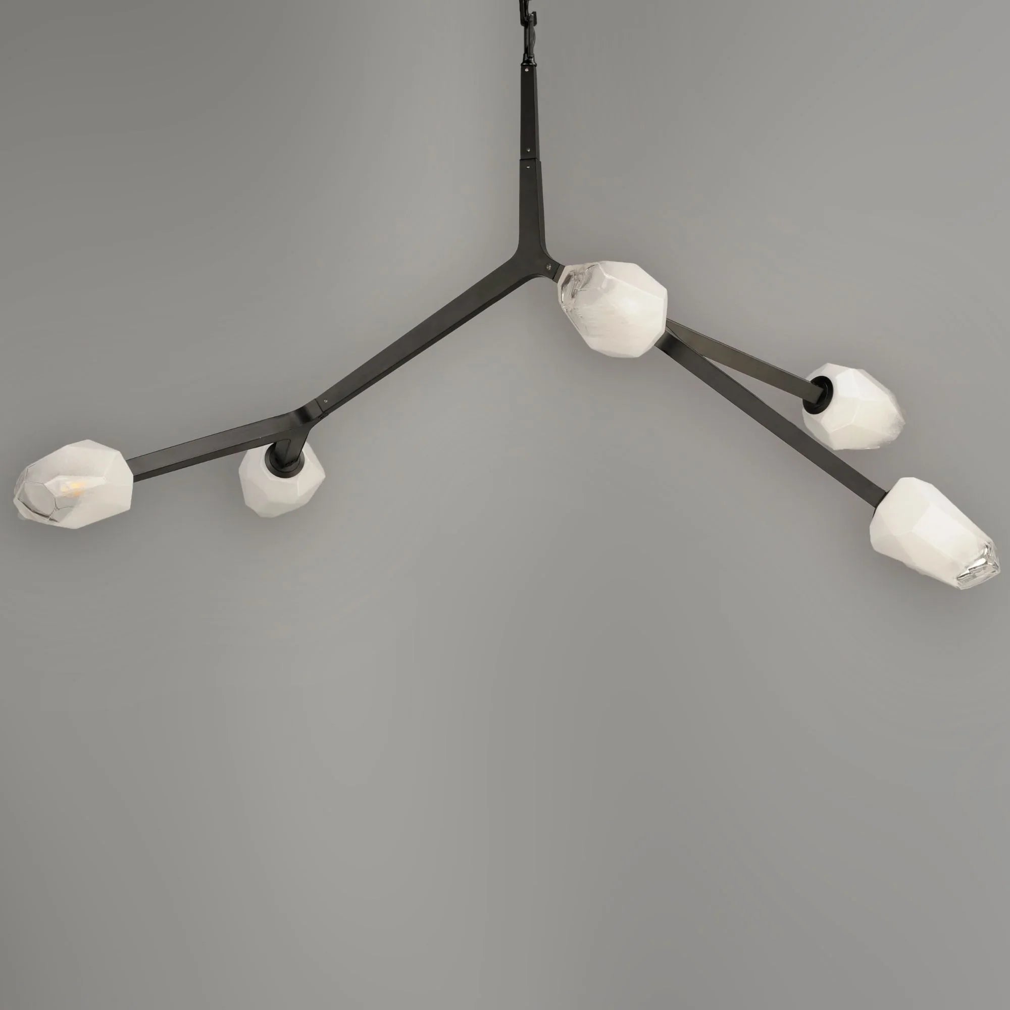 Blossom 36" 5-Light LED Pendant, Black Finish