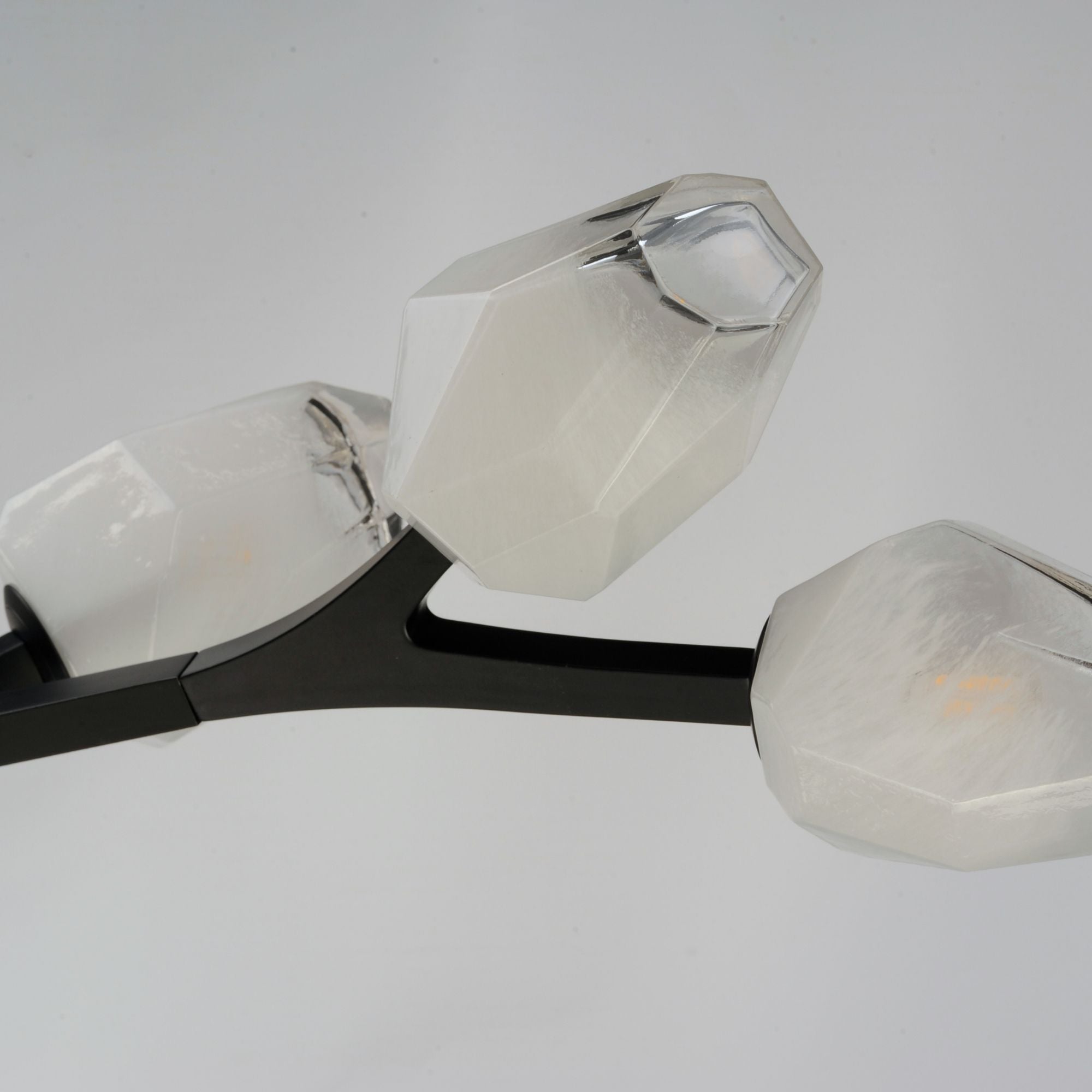 Blossom 71" 10-Light LED Linear Pendant, Black Finish