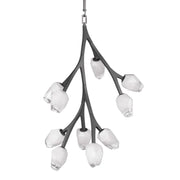 Blossom 25" 10-Light LED Pendant, Black Finish