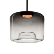 Bombona 12" x 10" LED Pendant, Black Finish