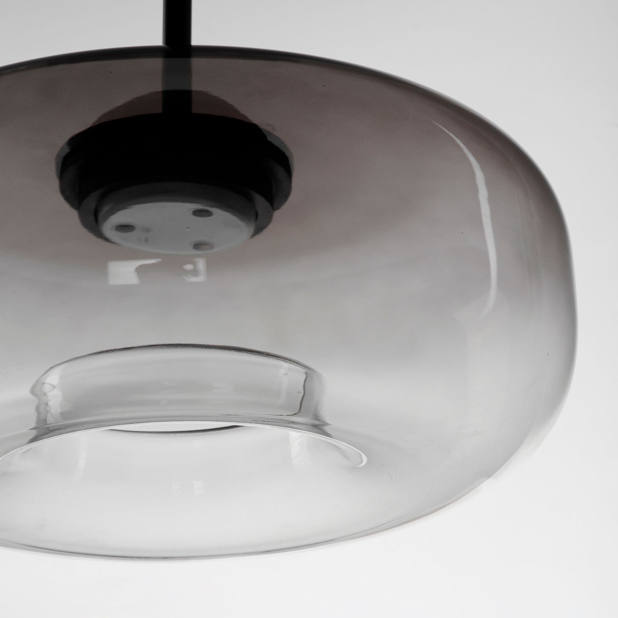 Bombona 16" x 7" LED Pendant, Black Finish