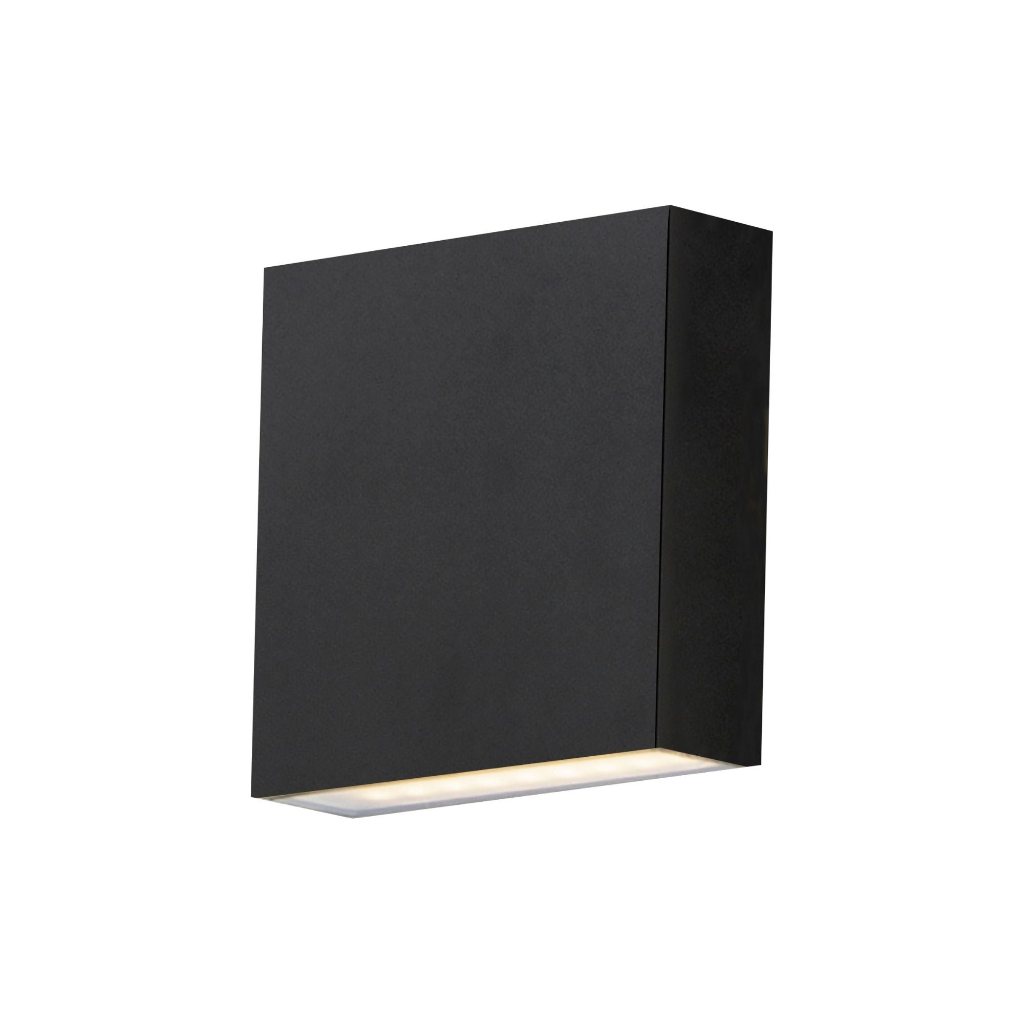 Brik 5" LED Outdoor Wall Sconce, 120V, Black Finish