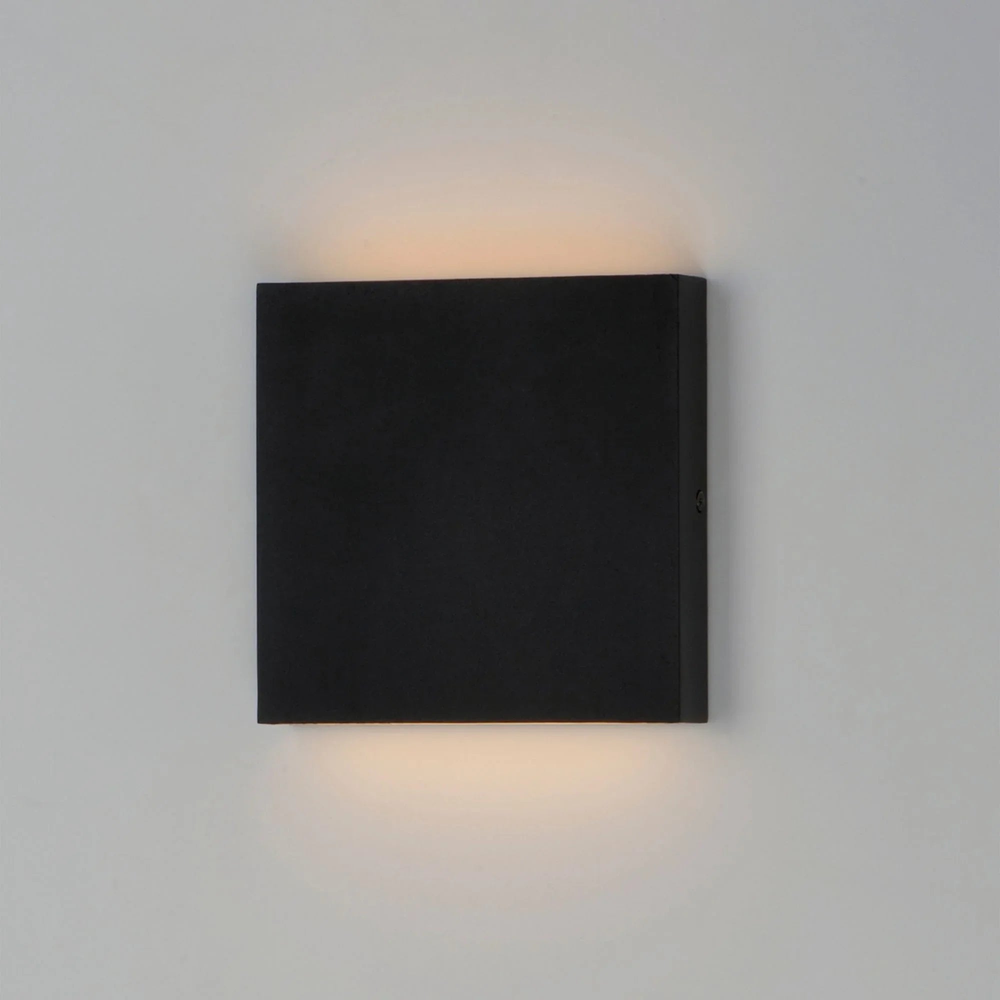 Brik 5" LED Outdoor Wall Sconce, 120V, Black Finish