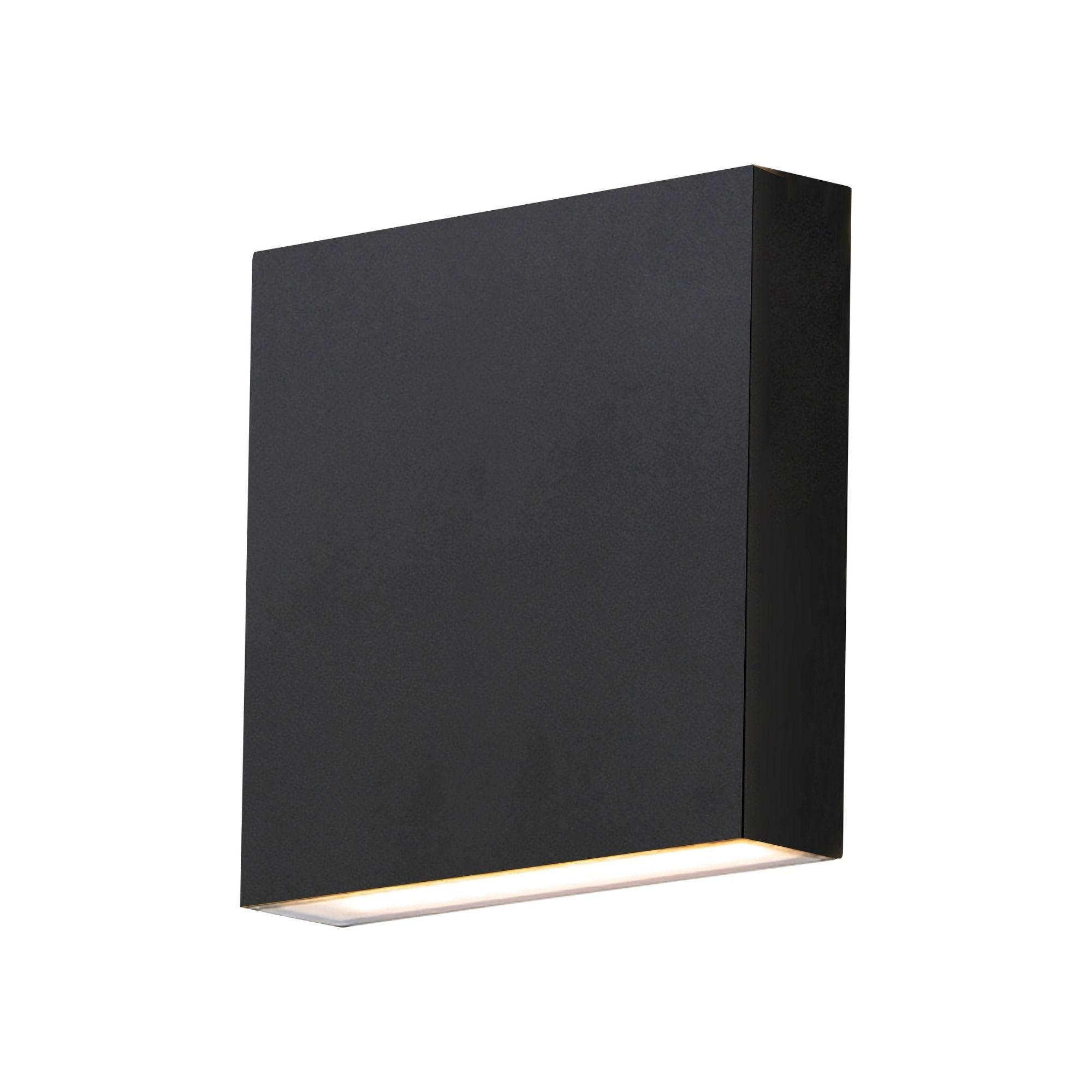 Brik 6" LED Outdoor Wall Sconce, 120V, Black Finish