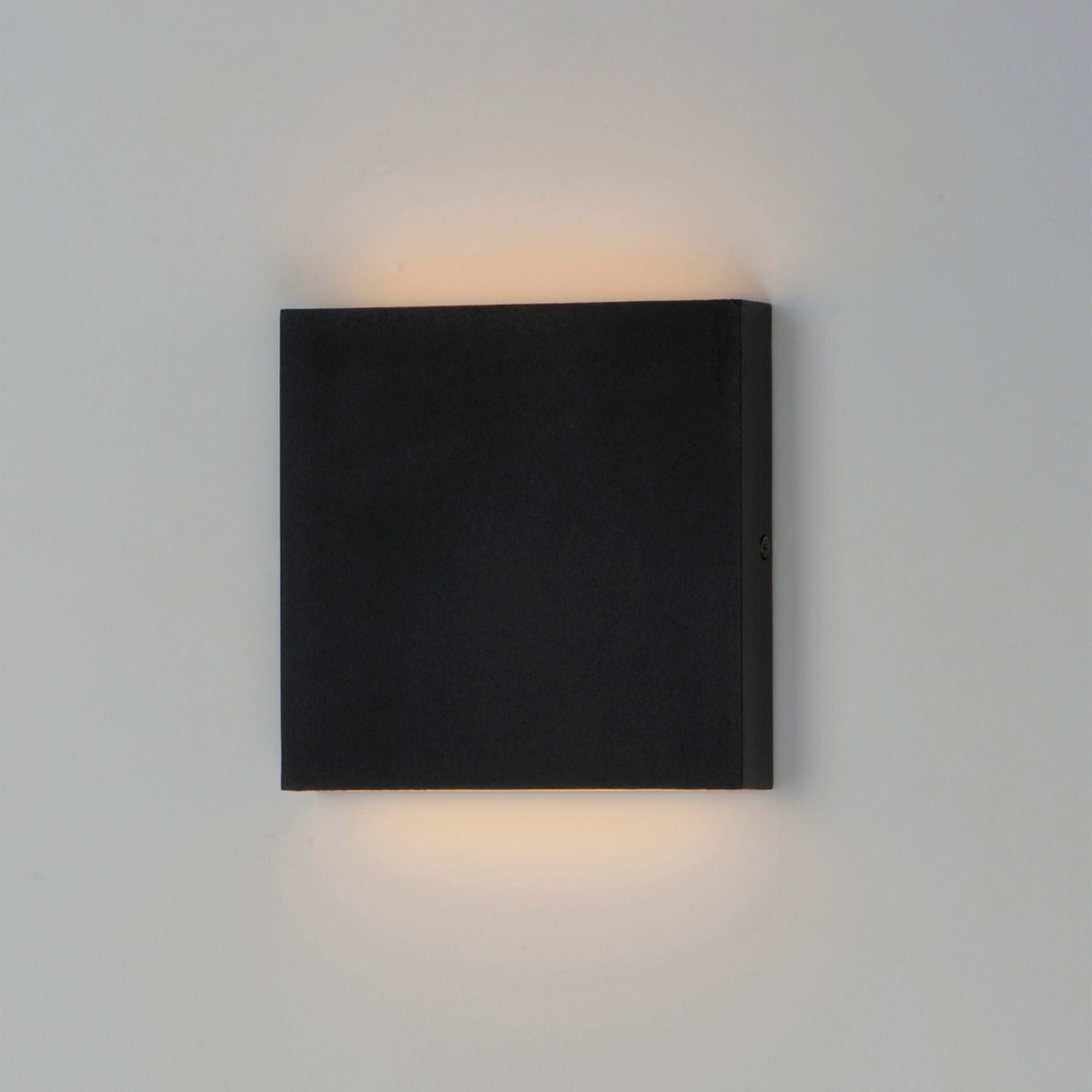 Brik 6" LED Outdoor Wall Sconce, 120V, Black Finish