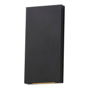 Brik 14" LED Outdoor Wall Sconce, 120-277V, Black Finish
