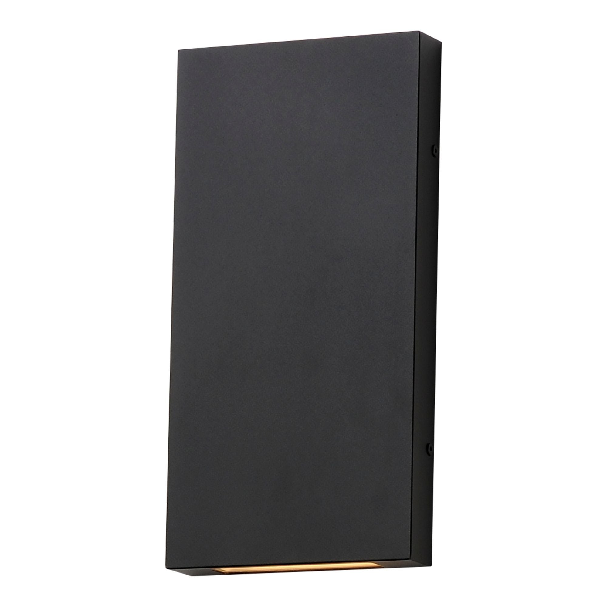 Brik 14" LED Outdoor Wall Sconce, 120-277V, Black Finish