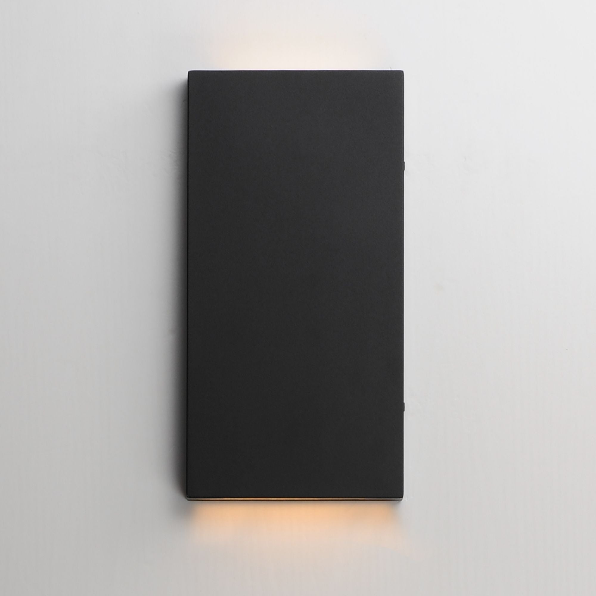 Brik 14" LED Outdoor Wall Sconce, 120-277V, Black Finish