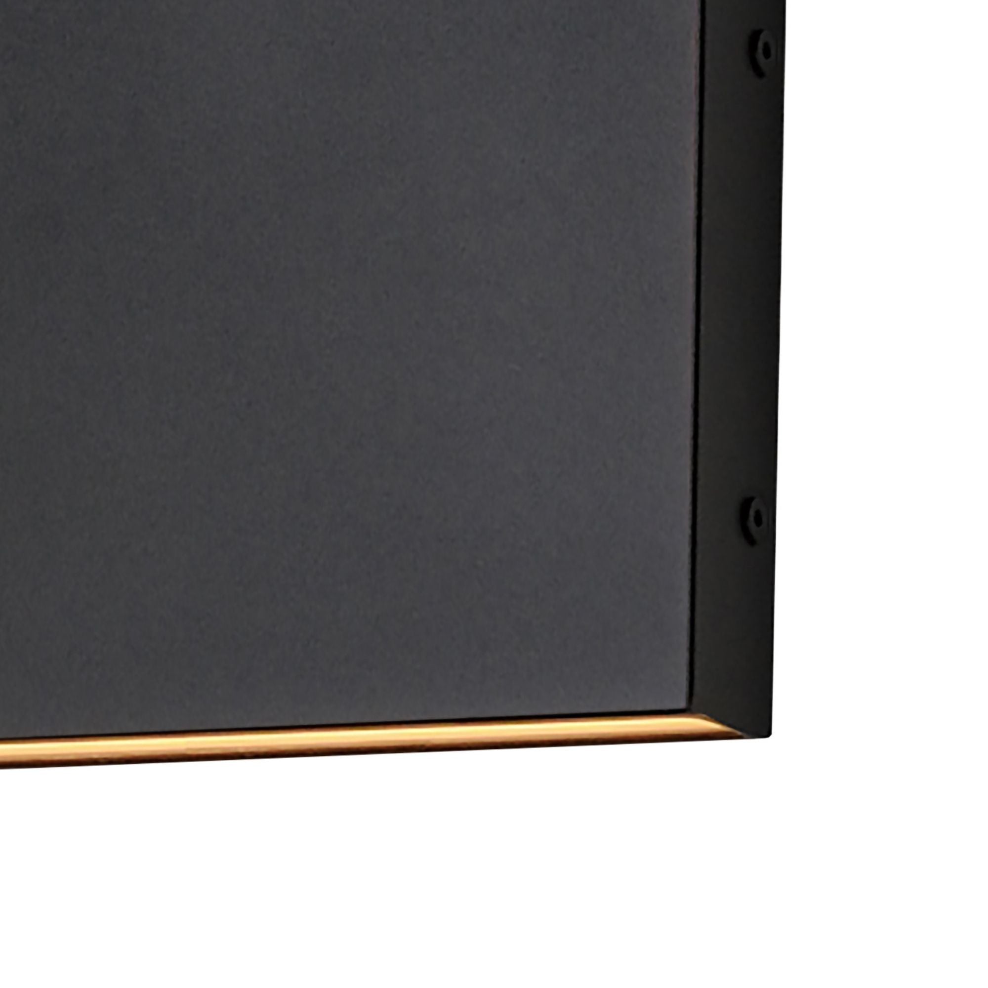 Brik 12" LED Outdoor Wall Sconce, 120-277V, Black Finish