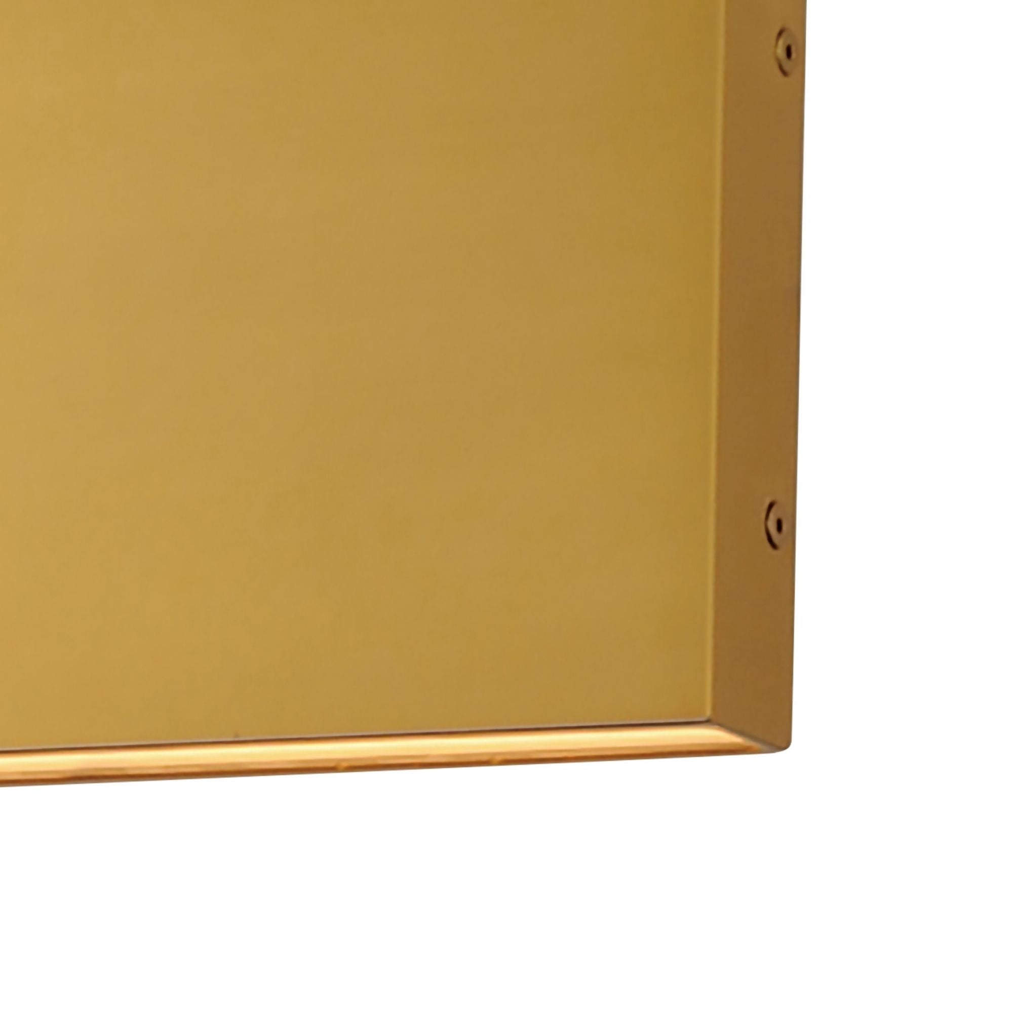 Brik 12" LED Outdoor Wall Sconce, 120-277V, Natural Aged Brass Finish
