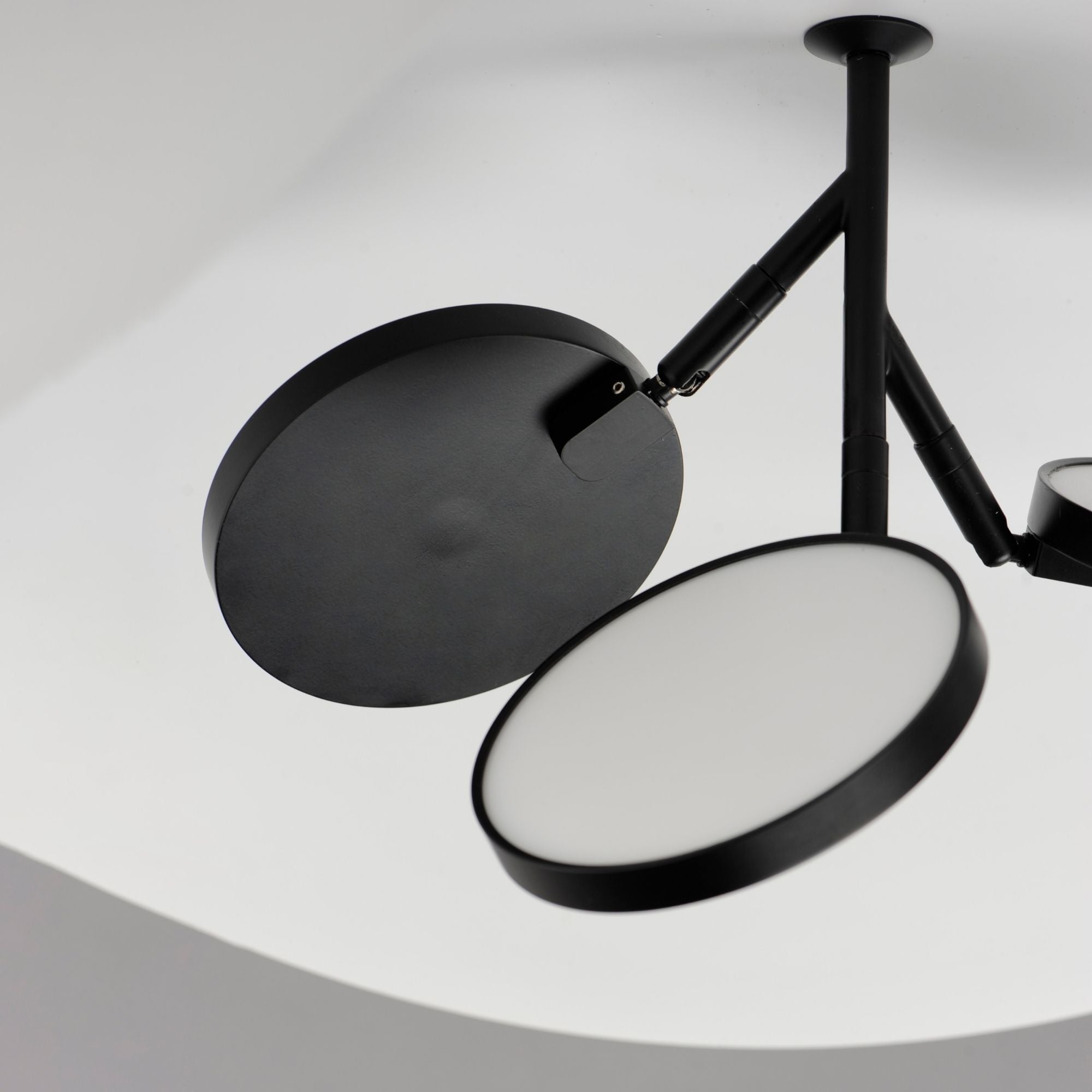 Carmen 32" 3-Light LED Pendant, Black Finish