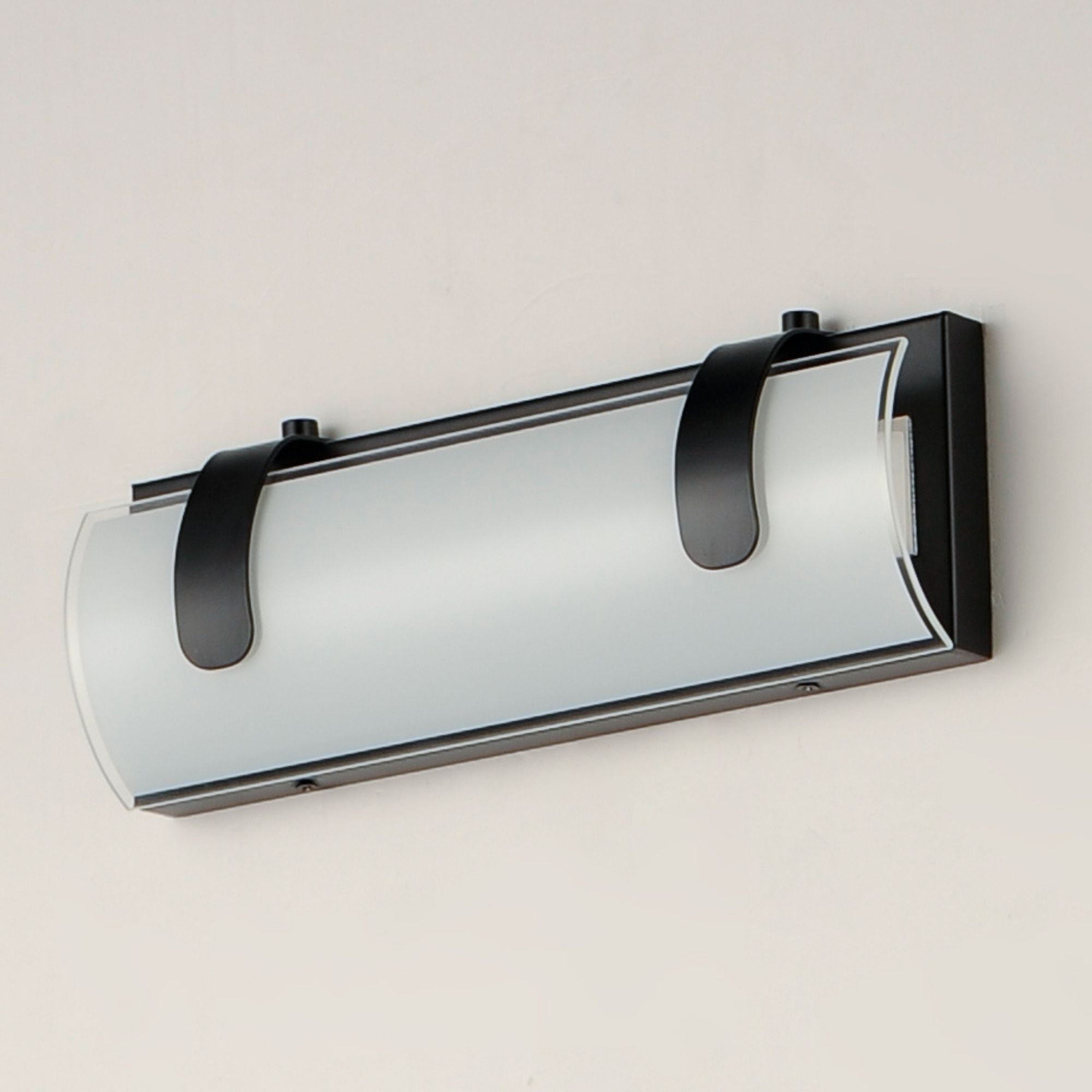 Clutch 13" LED Bath Vanity, Black Finish