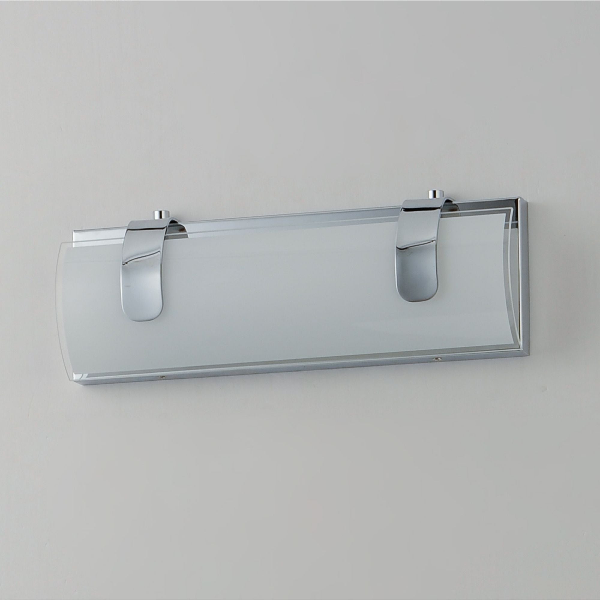Clutch 13" LED Bath Vanity, Polished Chrome Finish