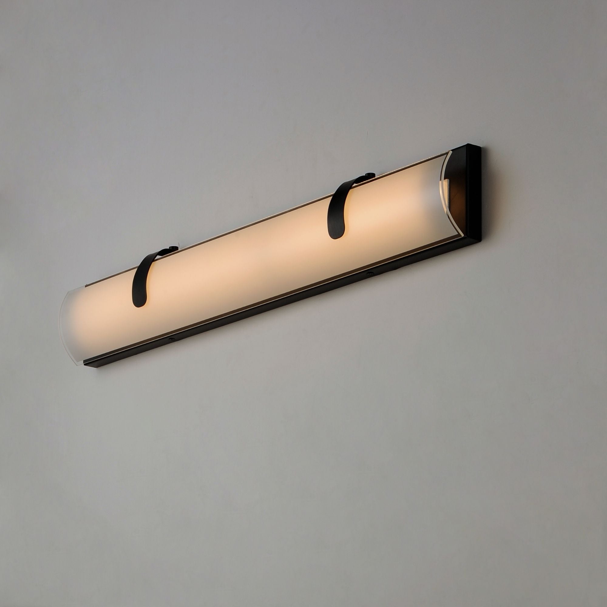 Clutch 30" LED Bath Vanity, Black Finish